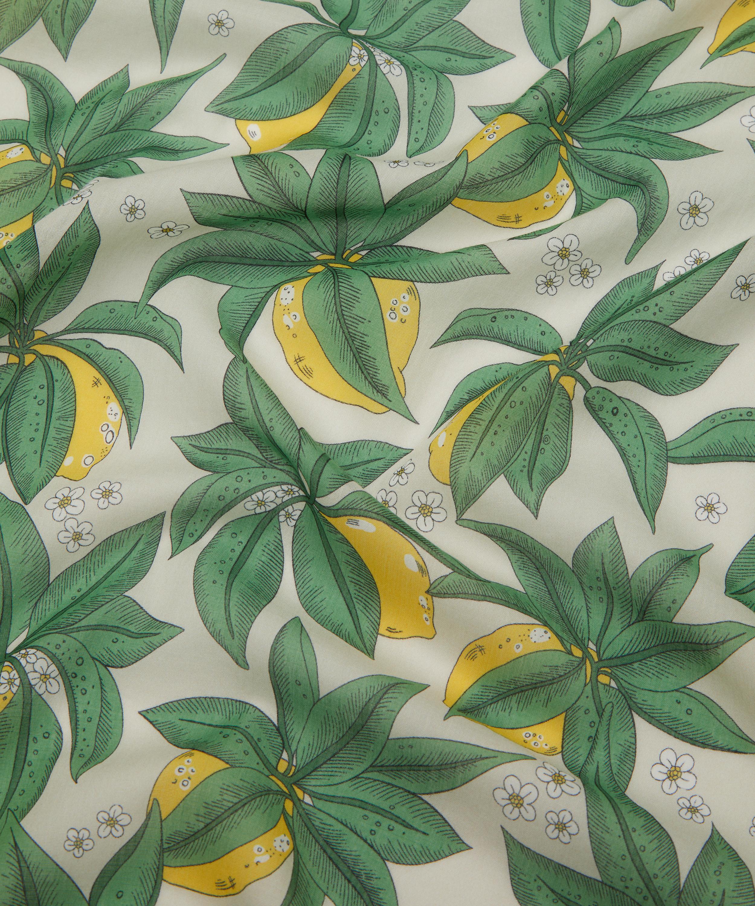 Liberty - Citron Presse 130X170 Cotton Sarong Scarf image number 4