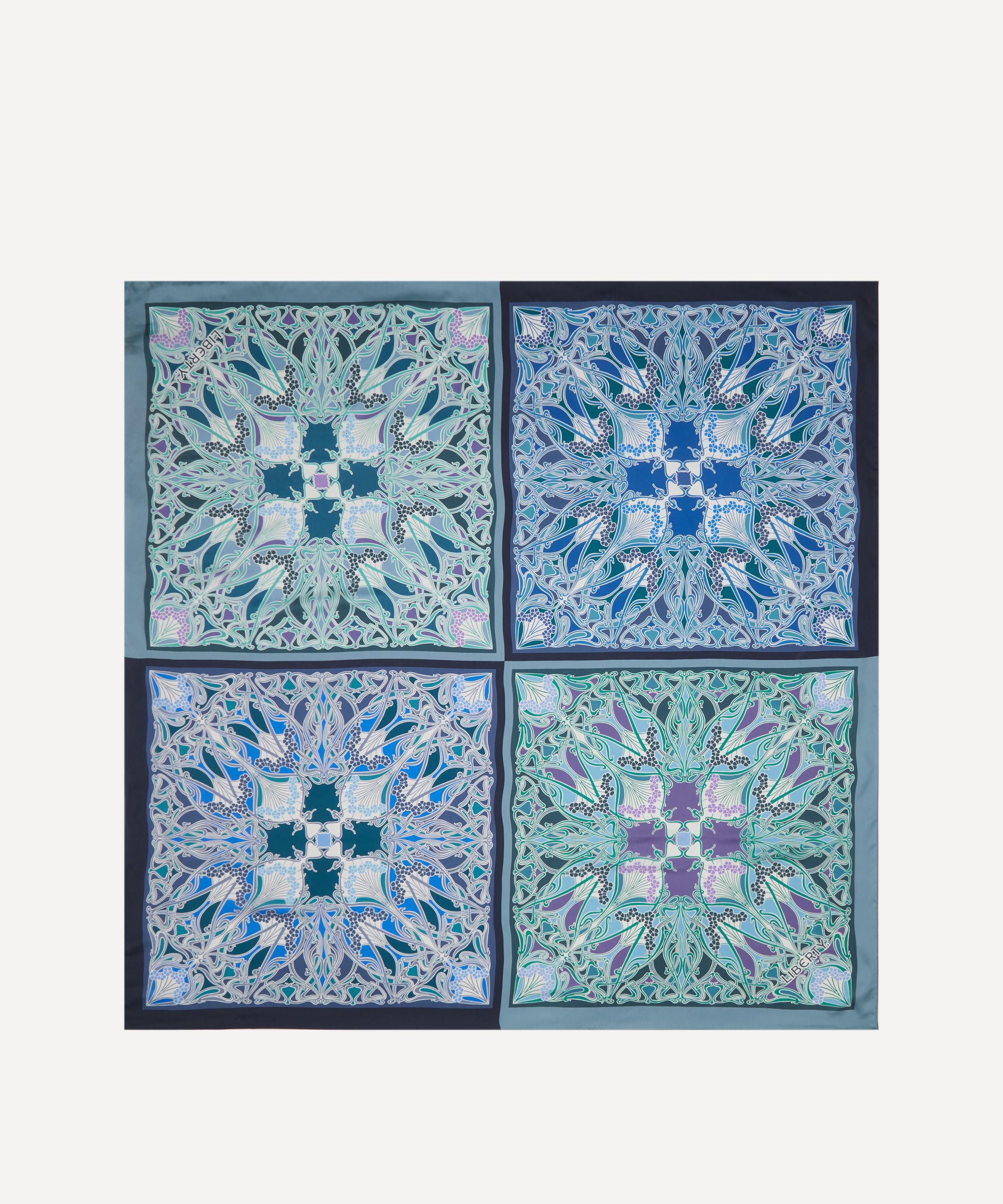 Liberty - Ianthe Multi 140X140 Silk Scarf image number 0