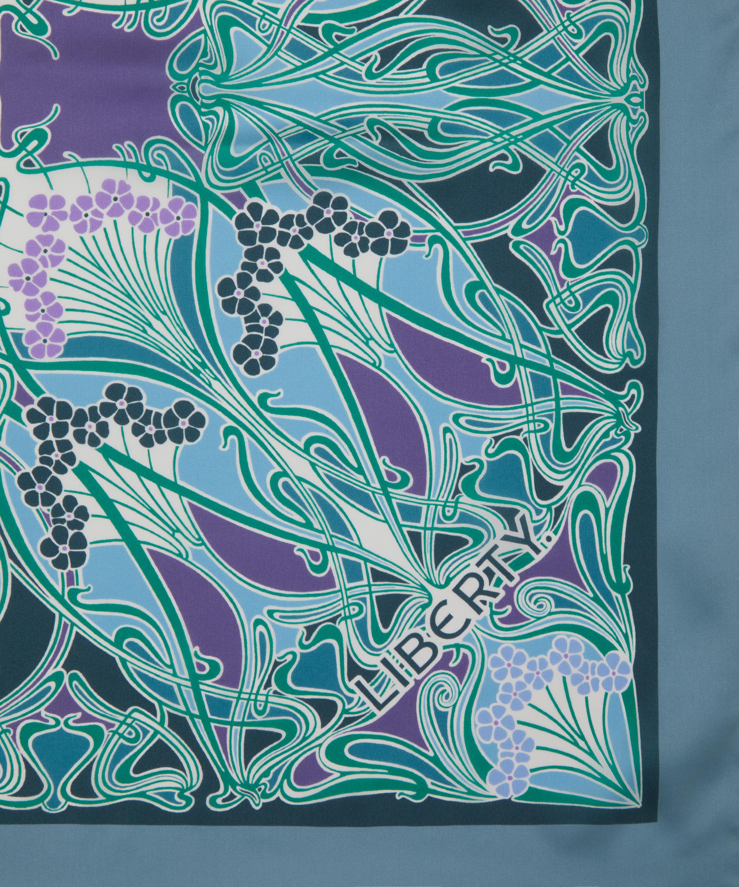 Liberty - Ianthe Multi 140X140 Silk Scarf image number 3