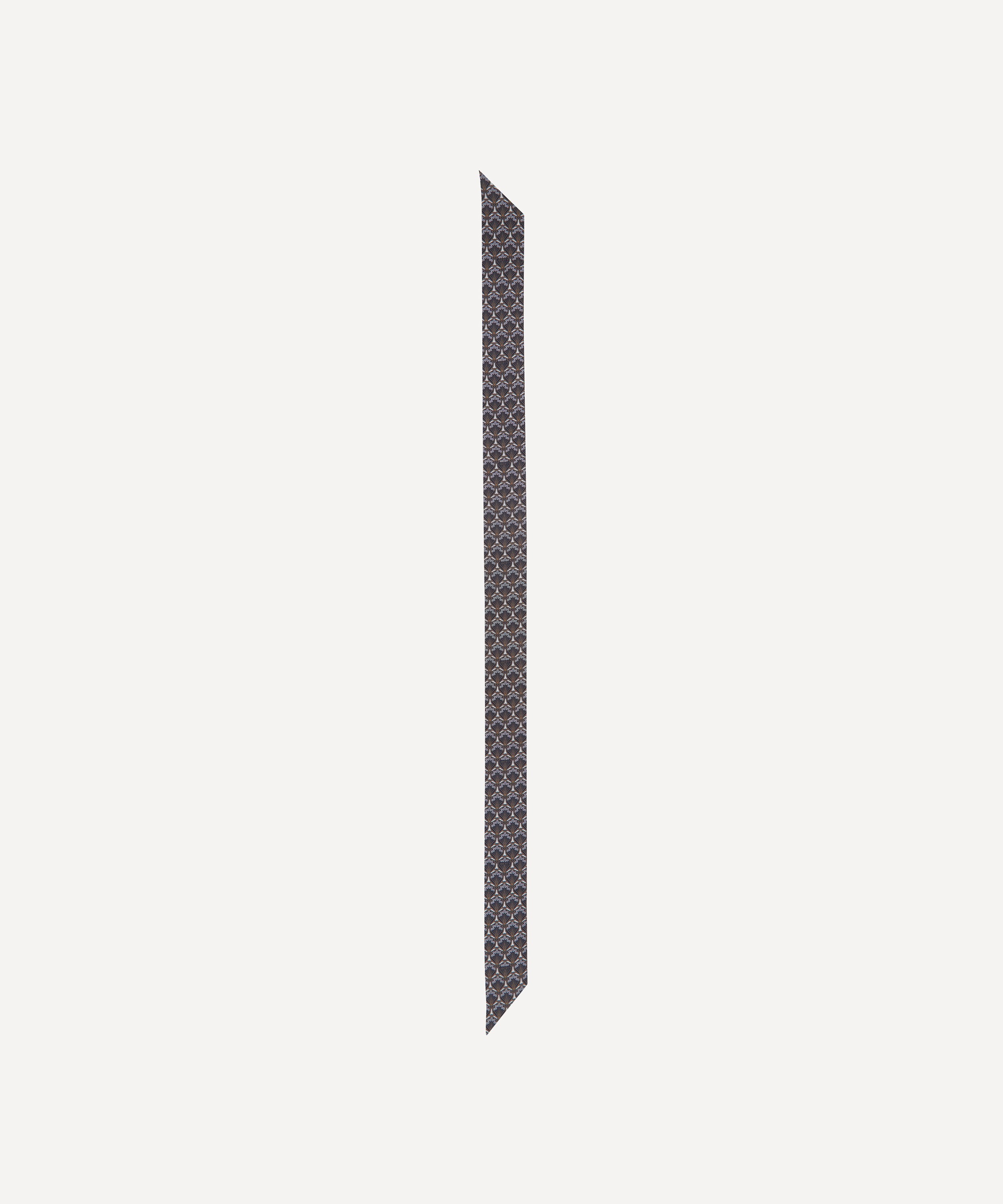 Liberty - Iphis Stripe 8X160 Skinny Silk Scarf image number 0
