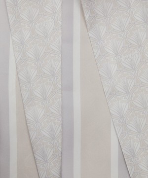 Liberty - Iphis Stripe 8X160 Skinny Silk Scarf image number 4