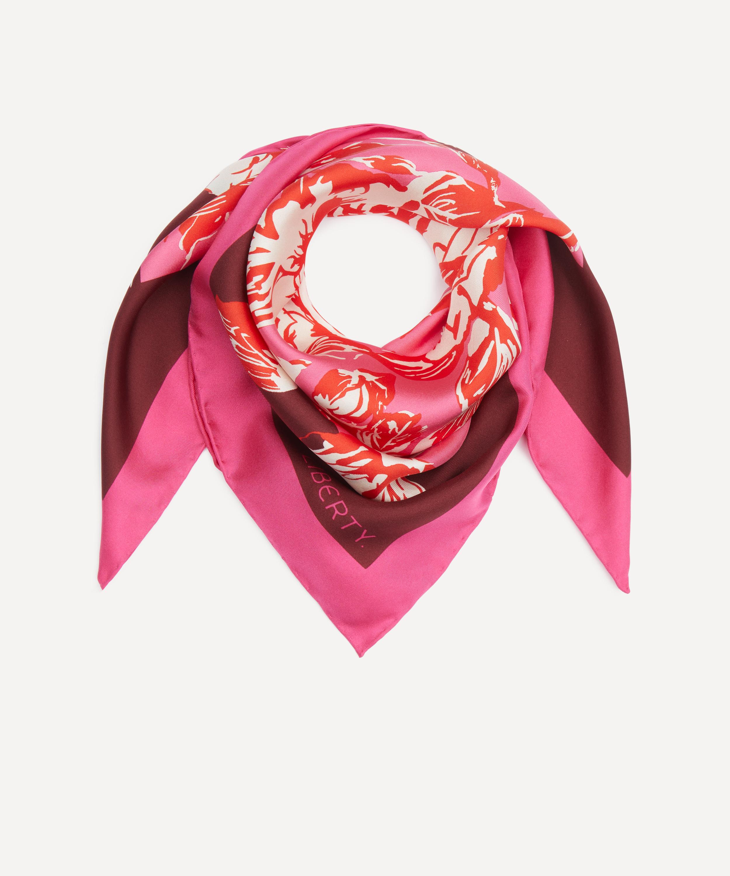 Liberty - Carline Bloom 70X70 Silk Scarf image number 2