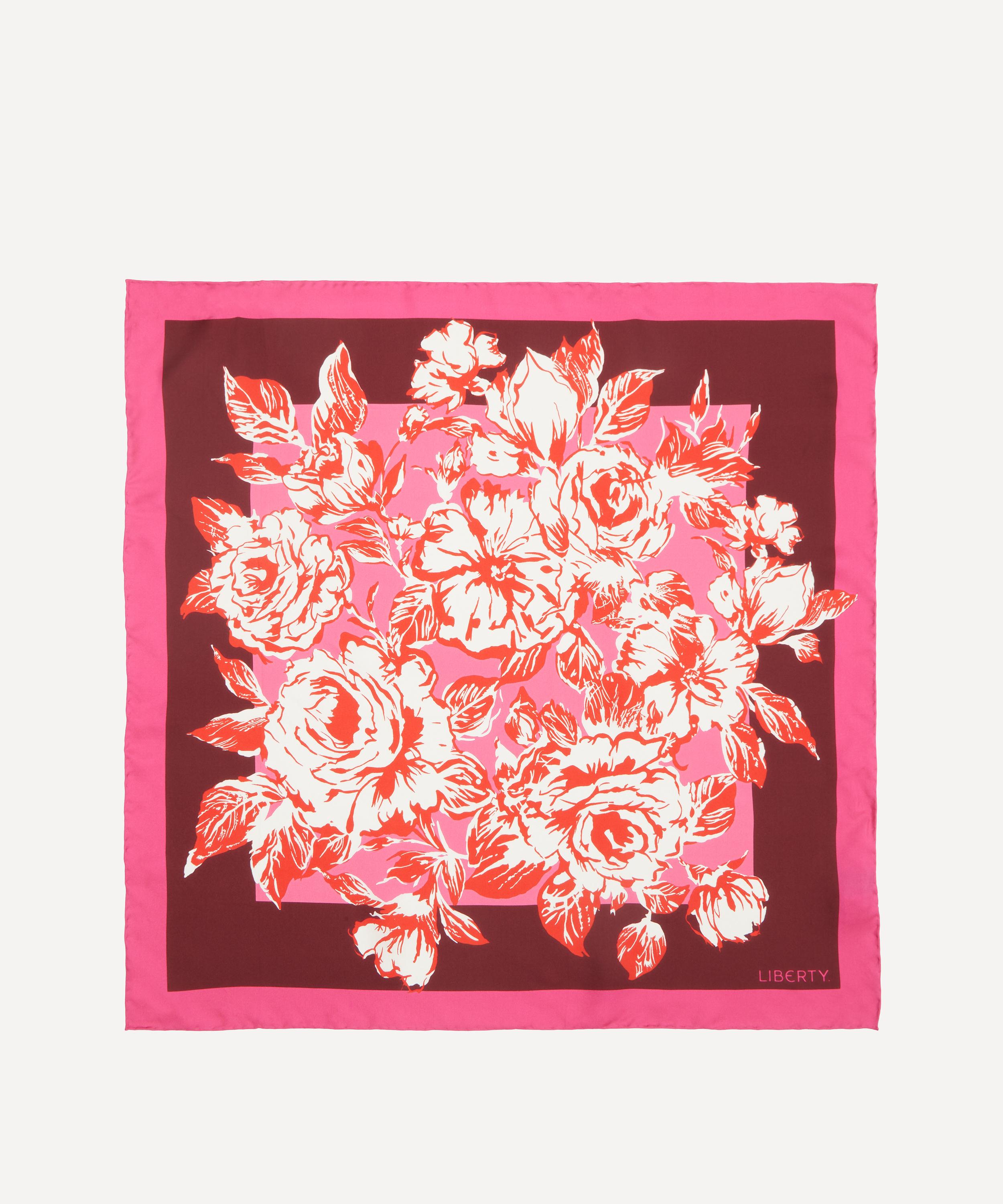 Liberty - Carline Bloom 70X70 Silk Scarf image number 0