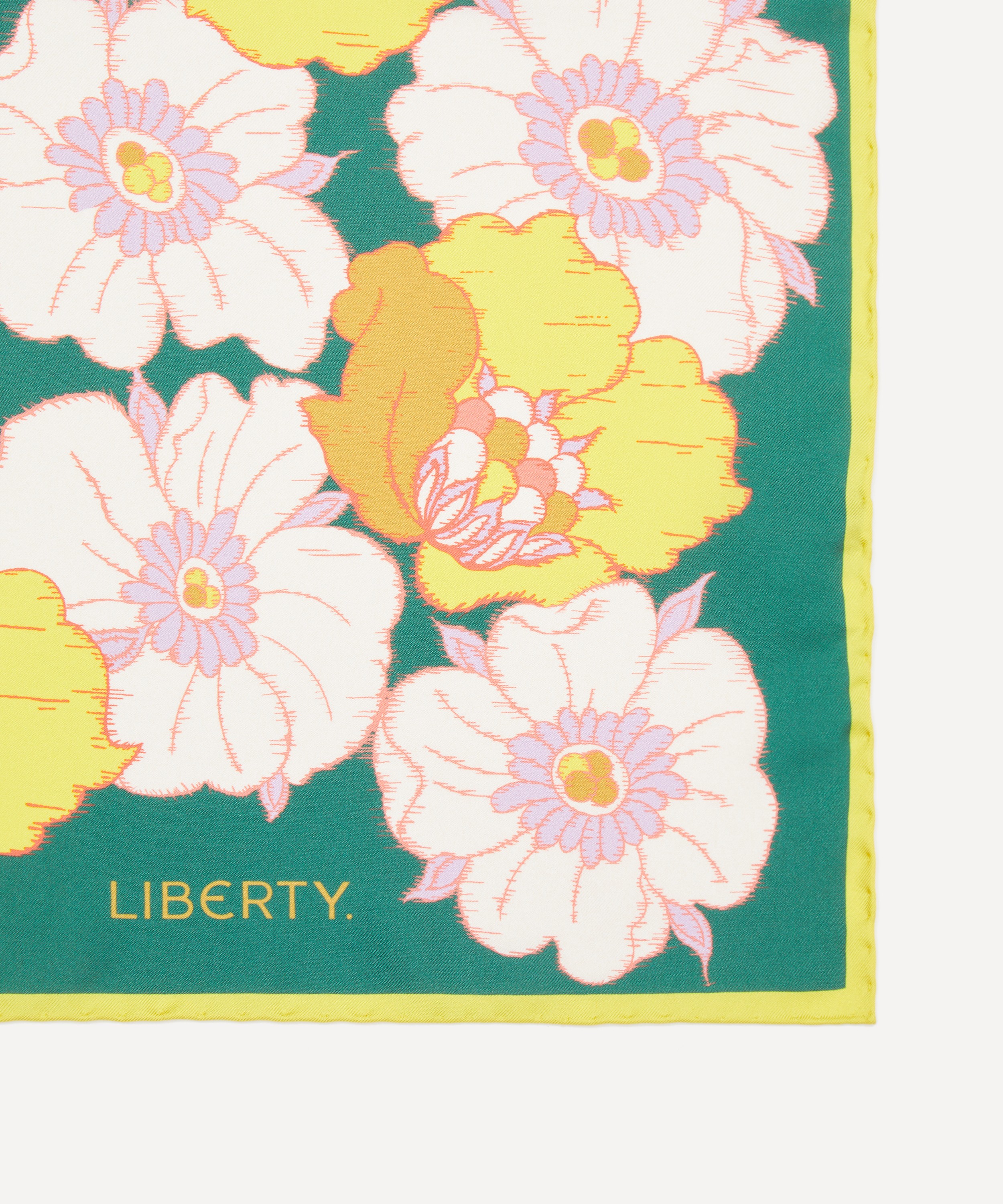 Liberty - Ikat Aneome 70X70 Silk Scarf image number 3