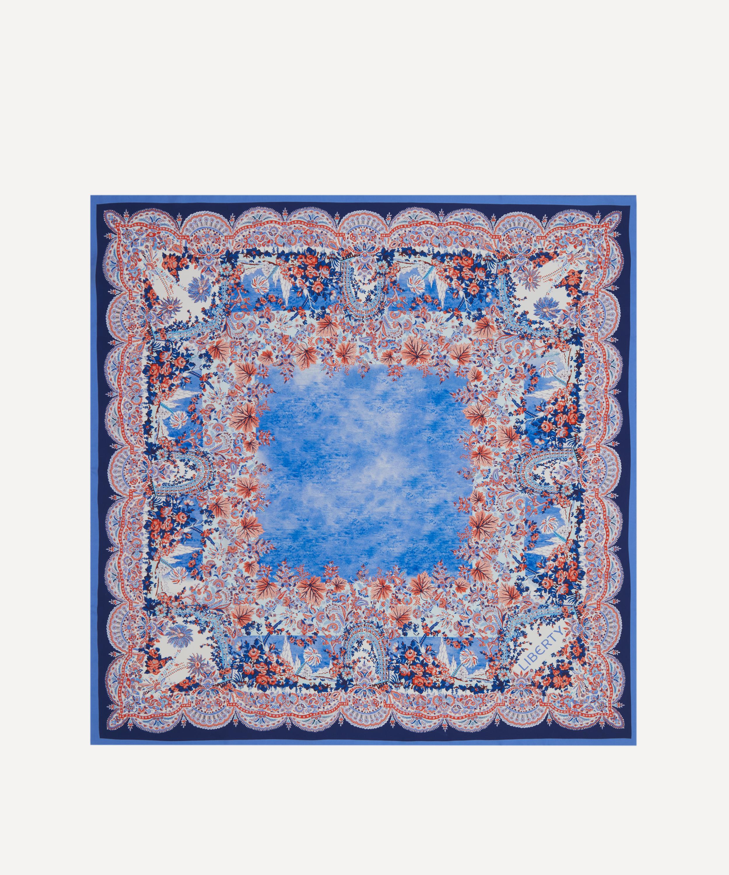 Liberty - Dina’s Paradise 90X90 Silk Scarf image number 0