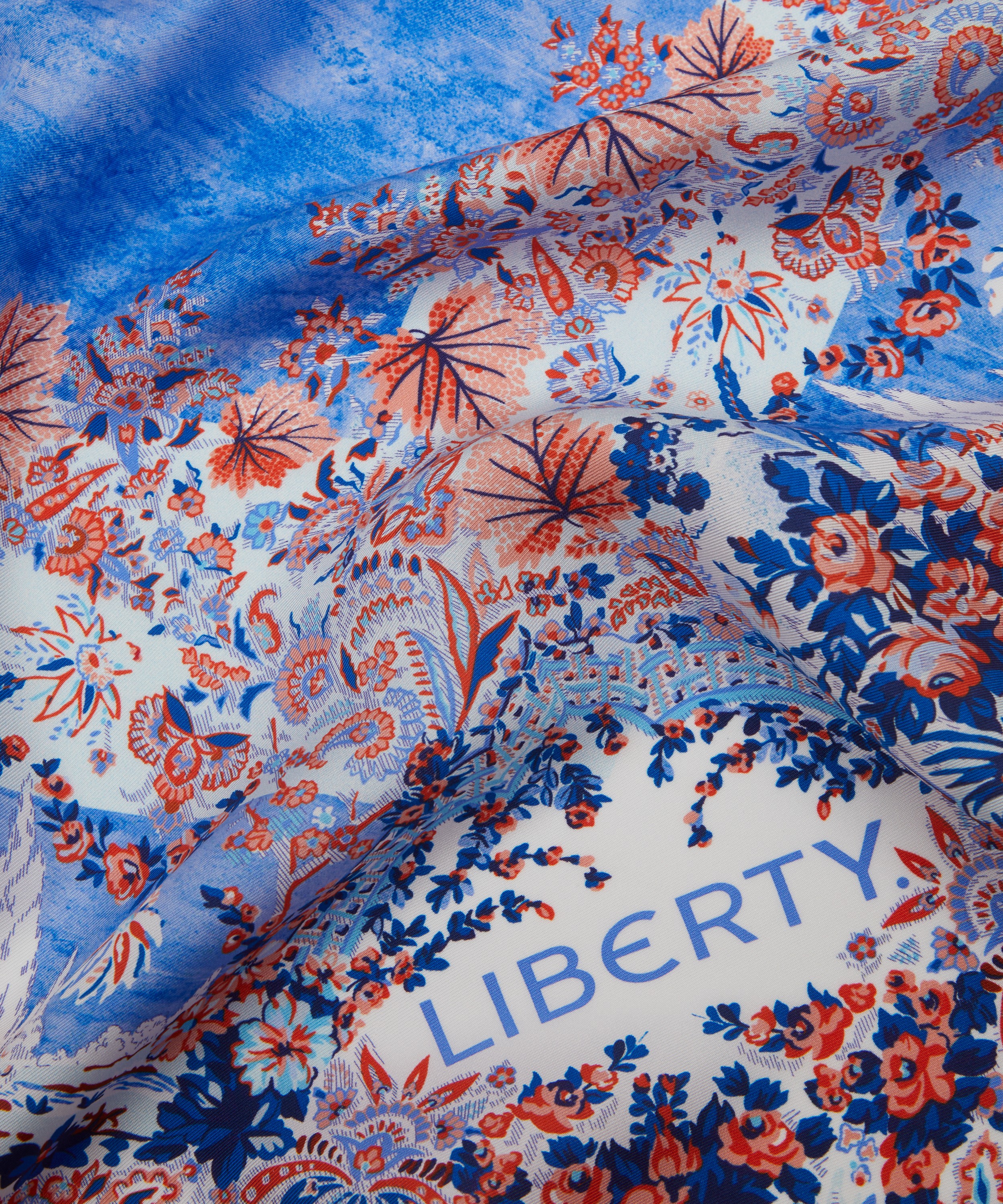 Liberty - Dina’s Paradise 90X90 Silk Scarf image number 4