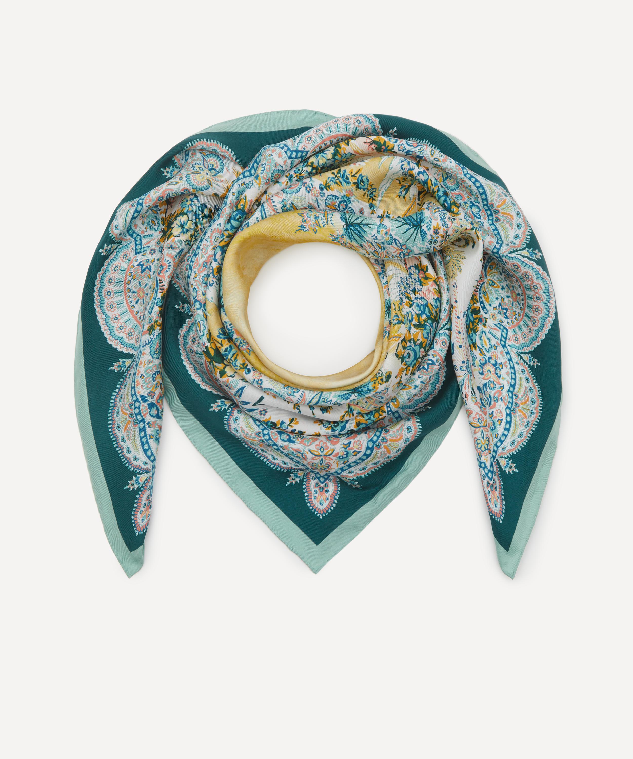 Liberty - Dina’s Paradise 90X90 Silk Scarf image number 2