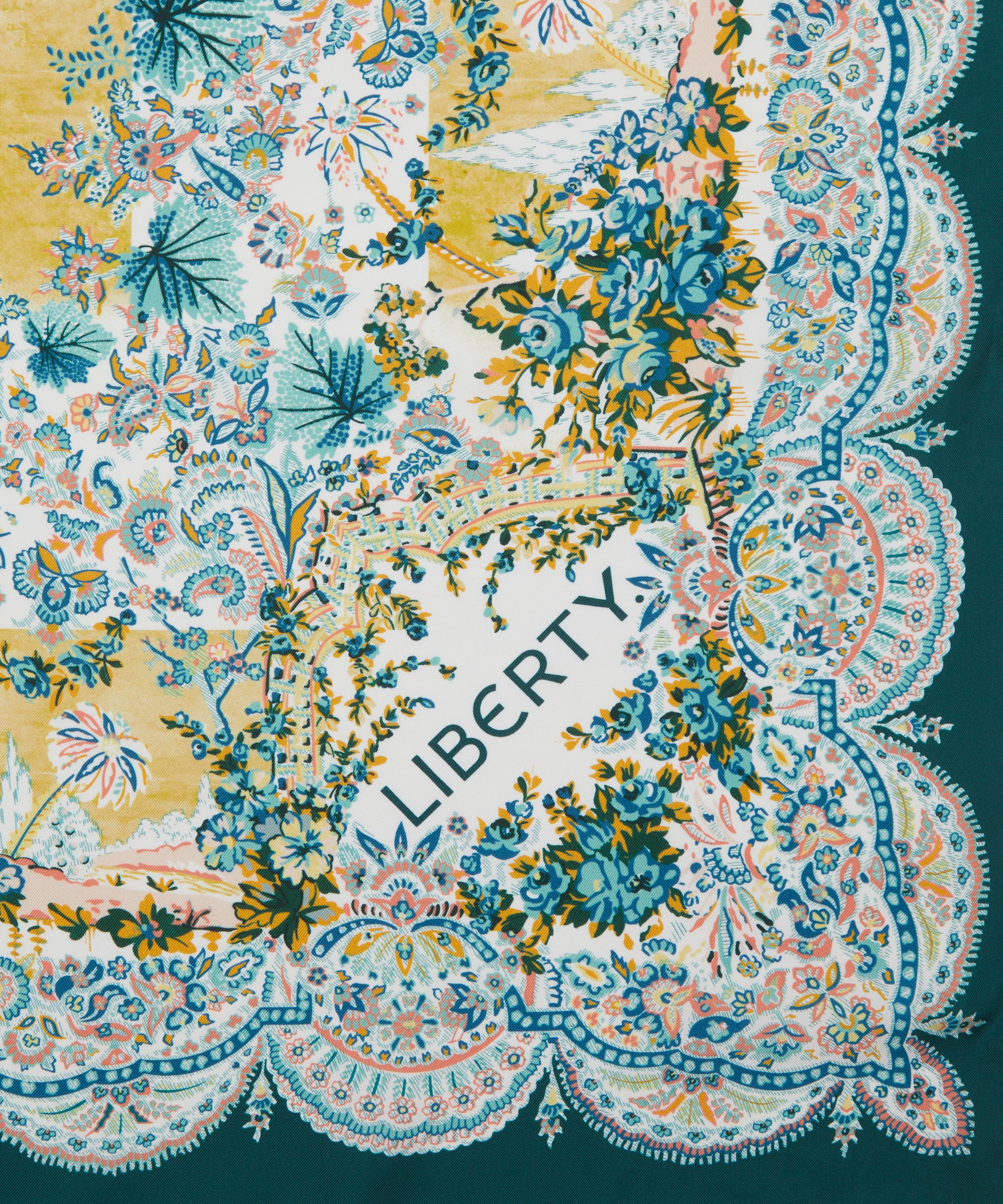 Liberty - Dina’s Paradise 90X90 Silk Scarf image number 3