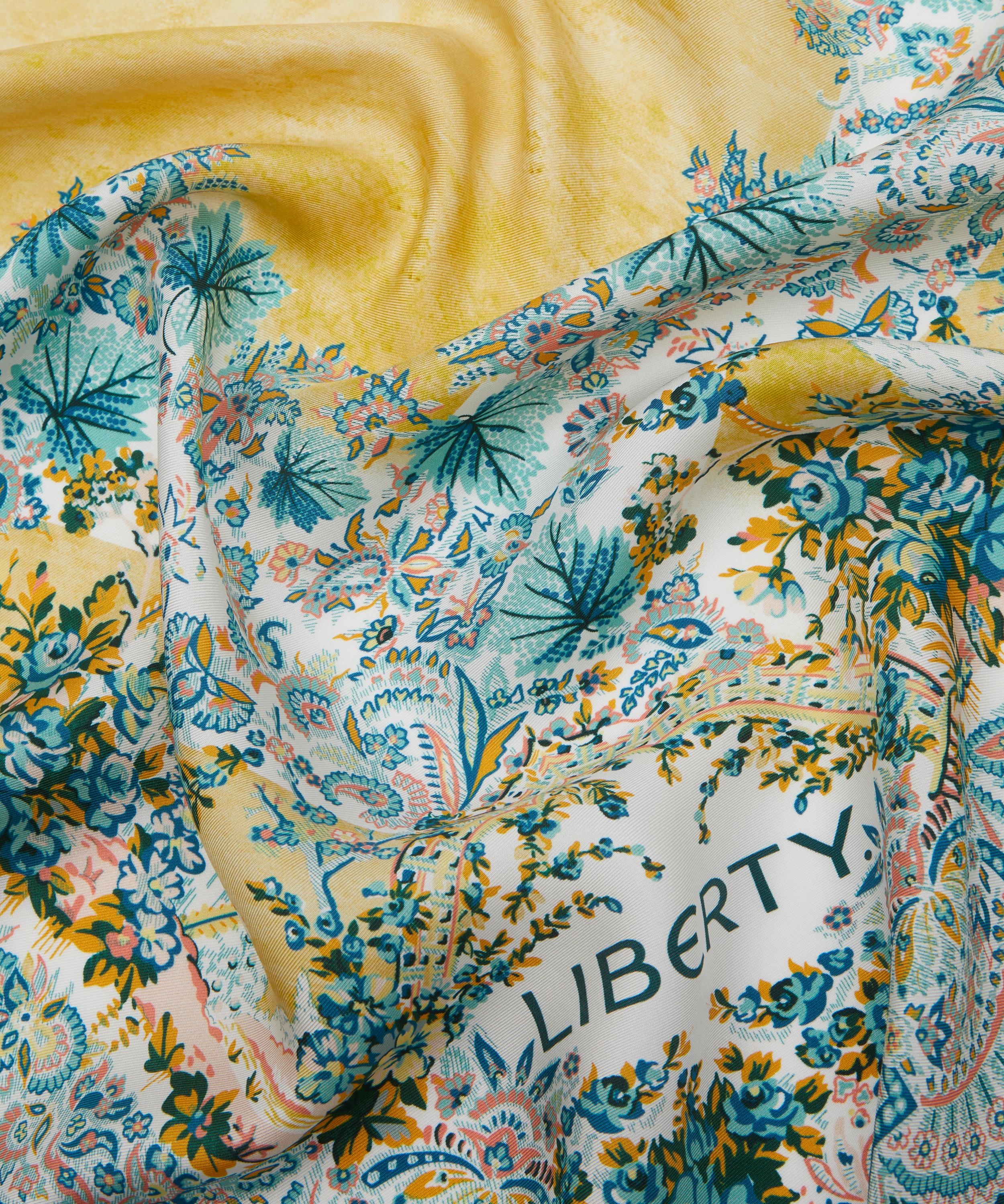 Liberty - Dina’s Paradise 90X90 Silk Scarf image number 4