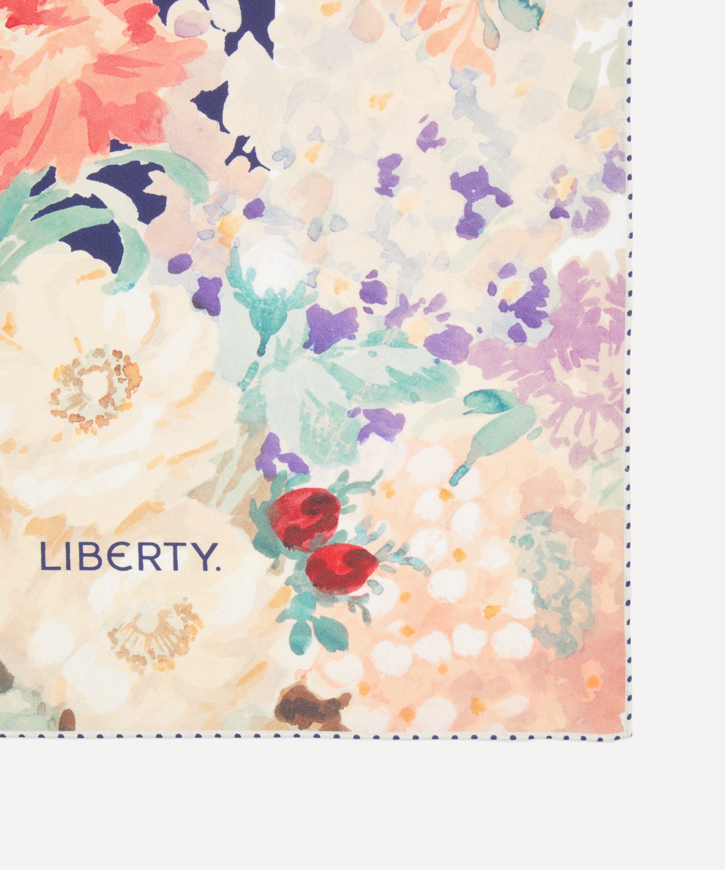 Liberty - Floral Bouquet 90X90 Silk Scarf image number 3