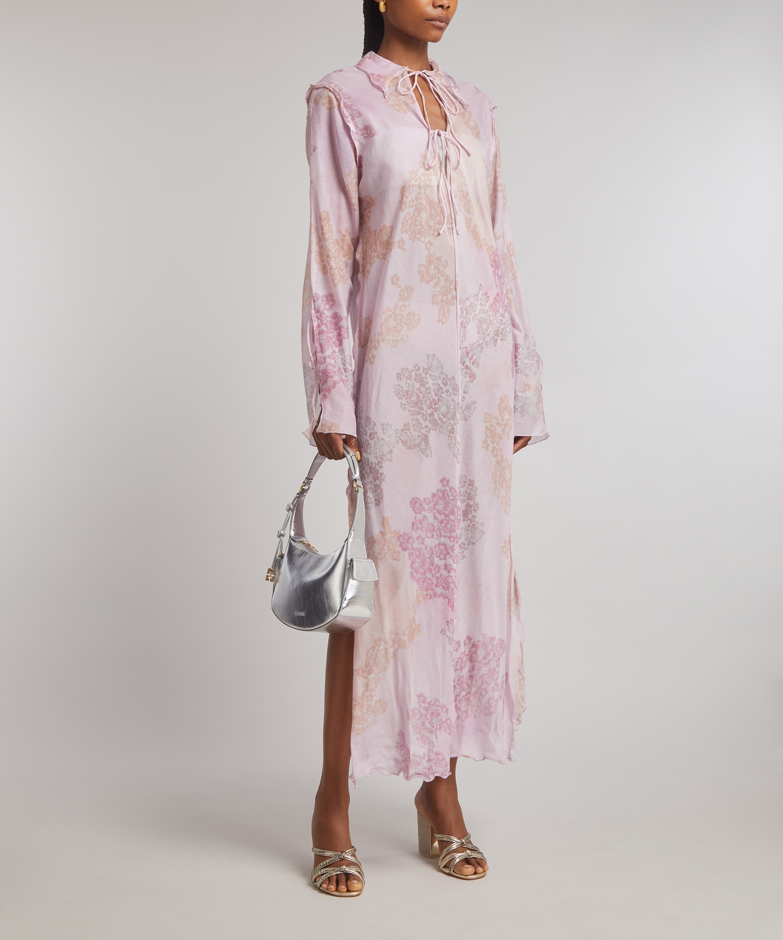 Acne Studios - Strap Lace Dress image number 1