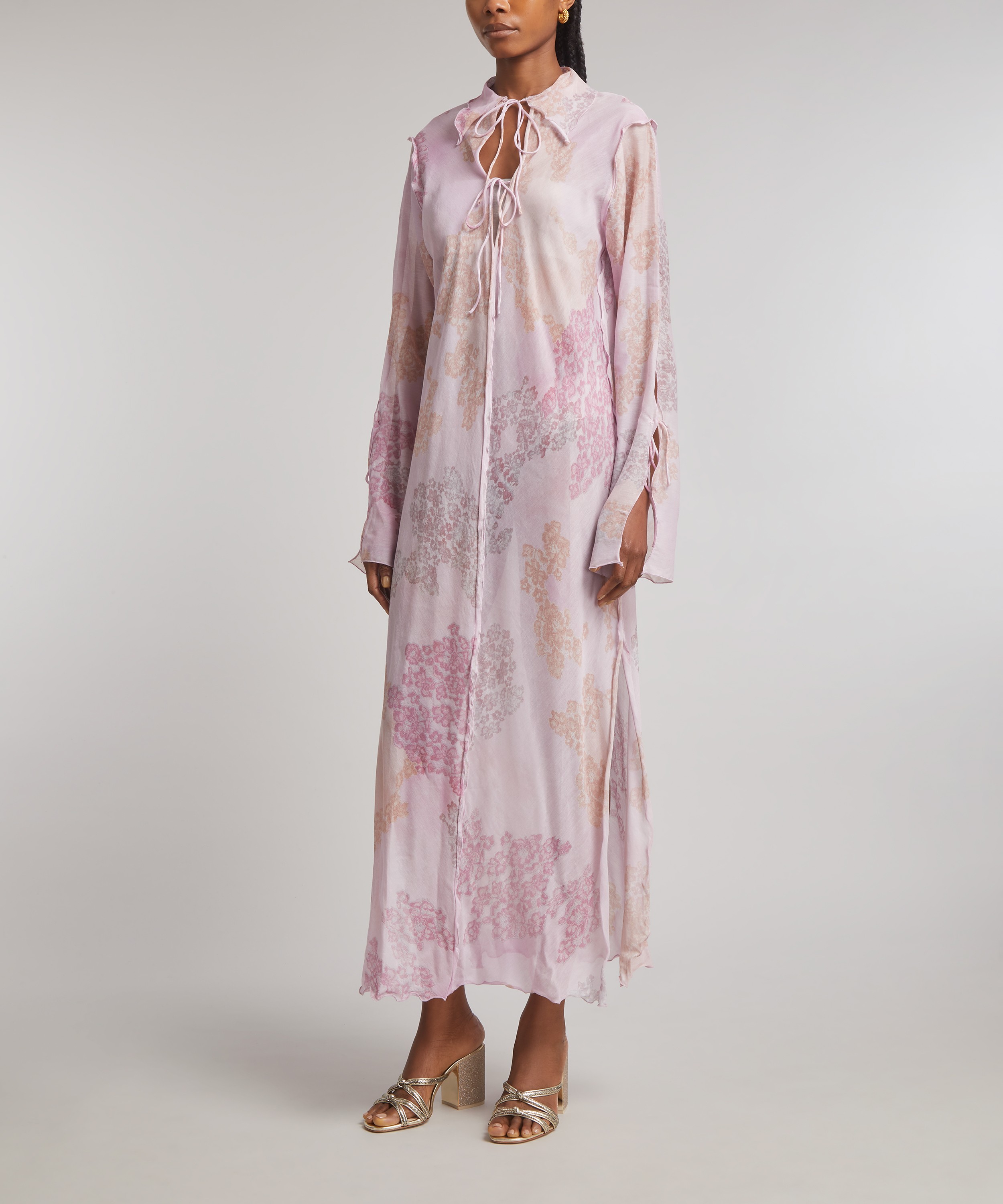 Acne Studios - Strap Lace Dress image number 2