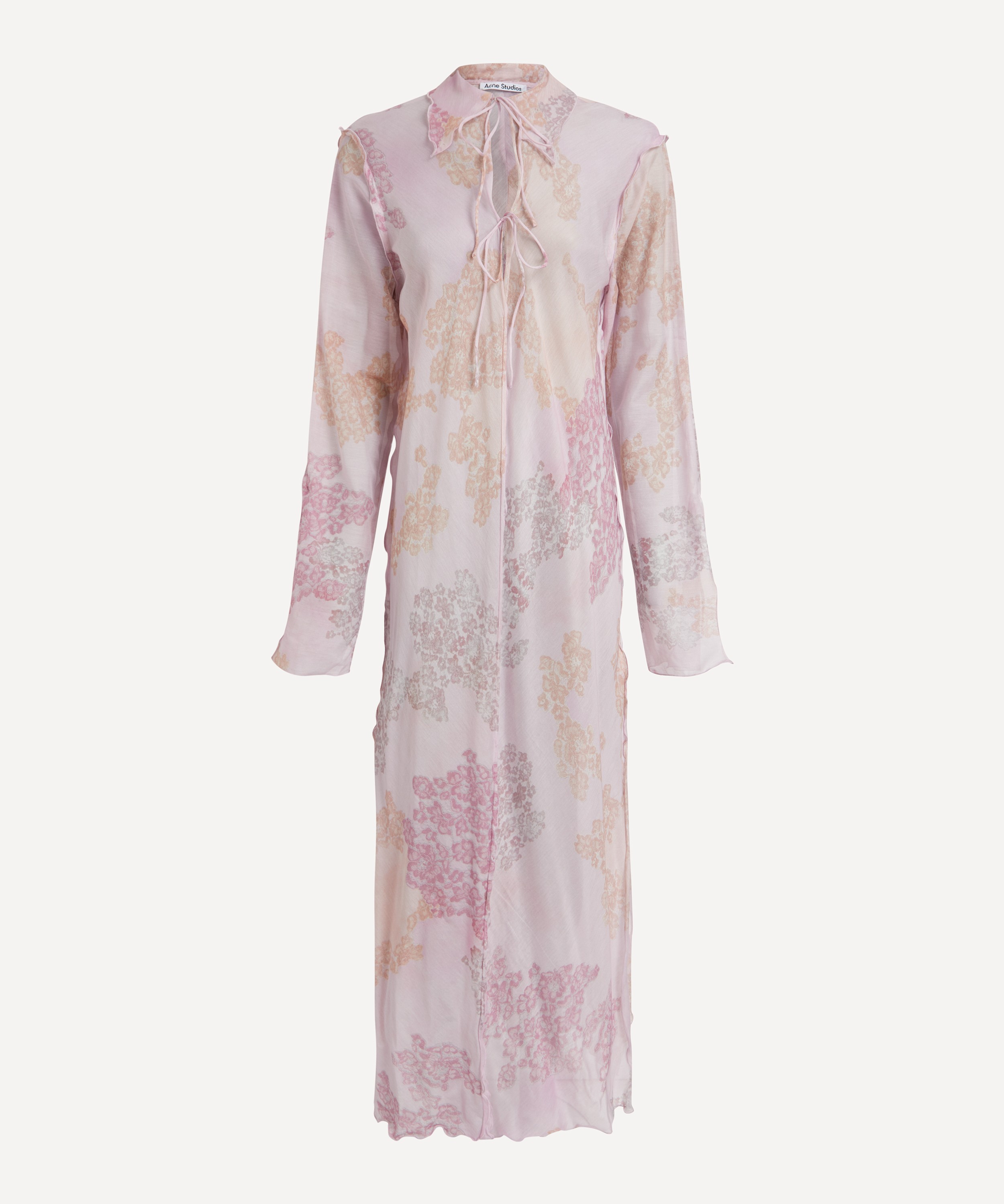 Acne Studios - Chiffon Printed Dress image number 0