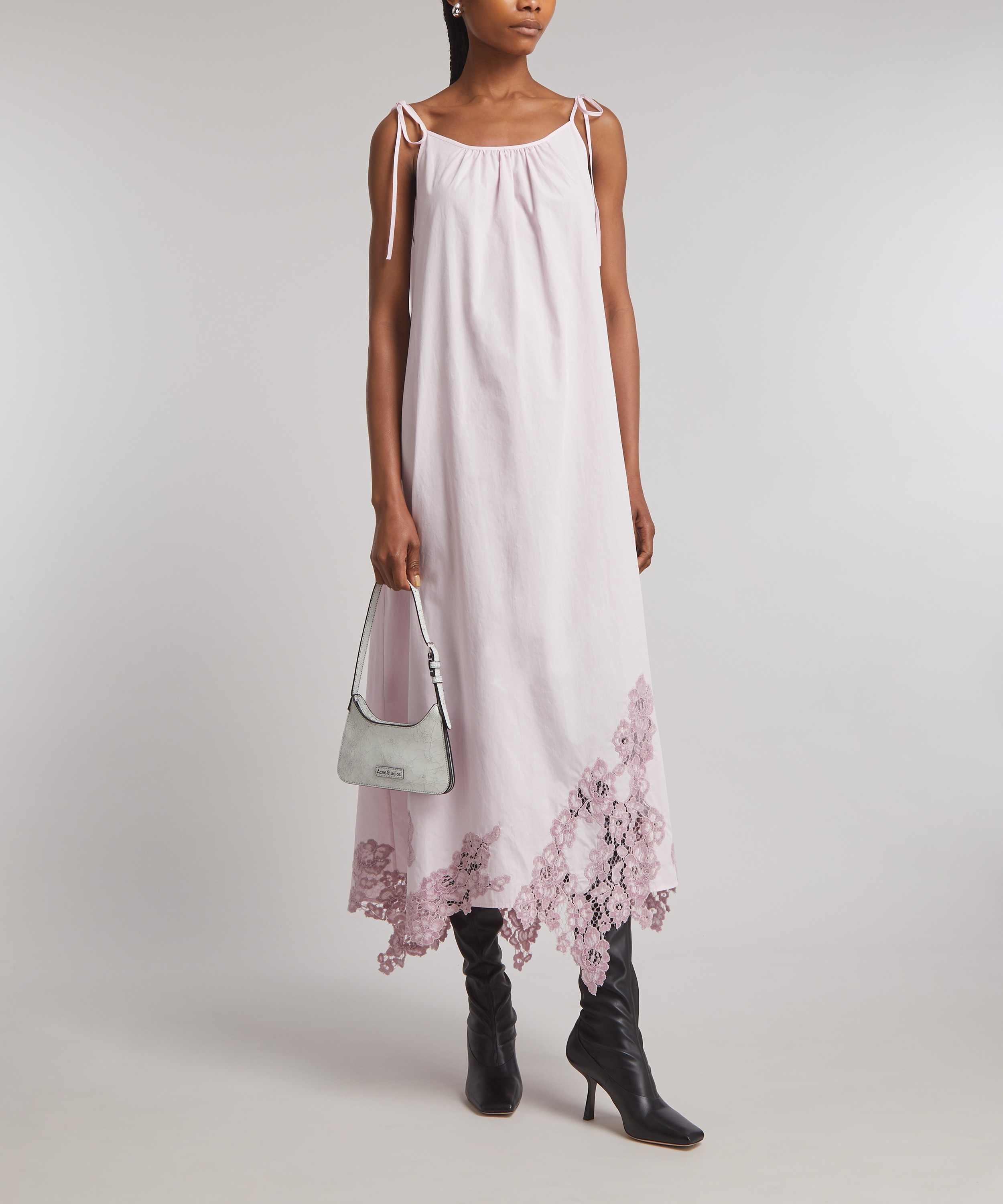 Acne Studios - Chiffon Printed Dress image number 1