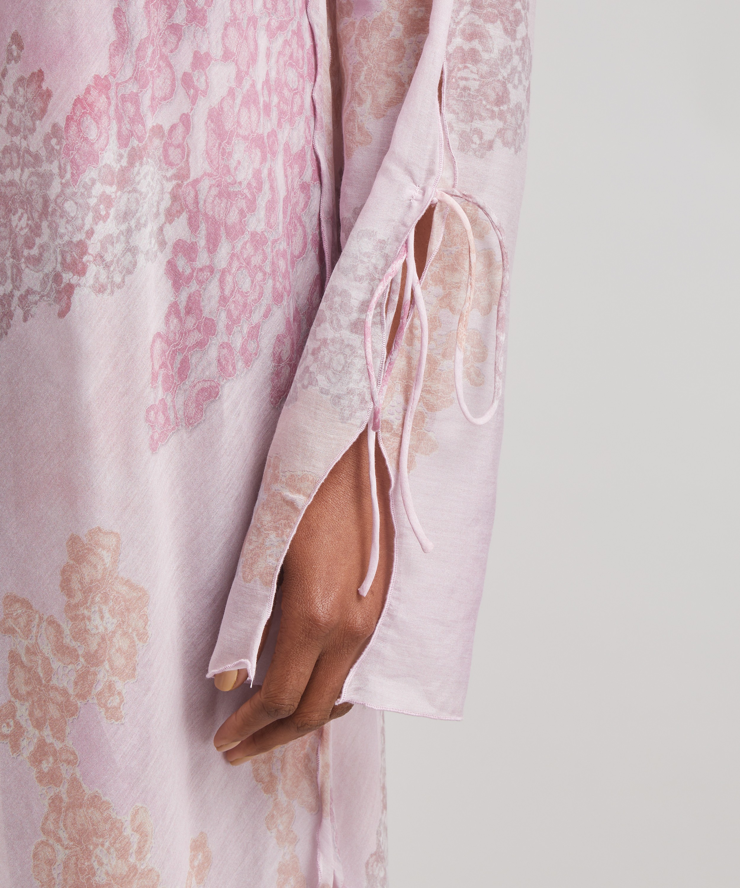 Acne Studios - Chiffon Printed Dress image number 4