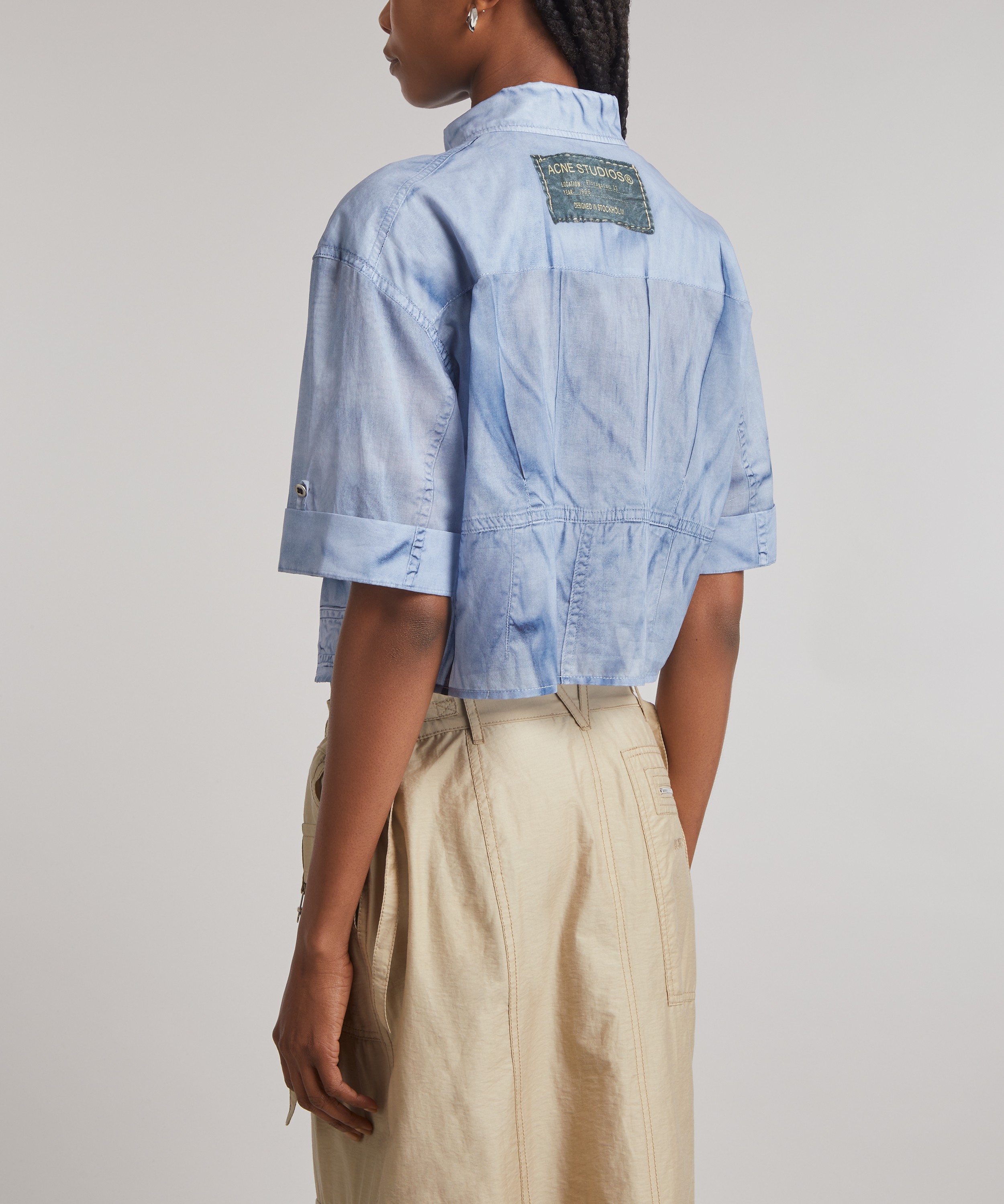 Acne Studios - Printed Button-Up Shirt image number 3