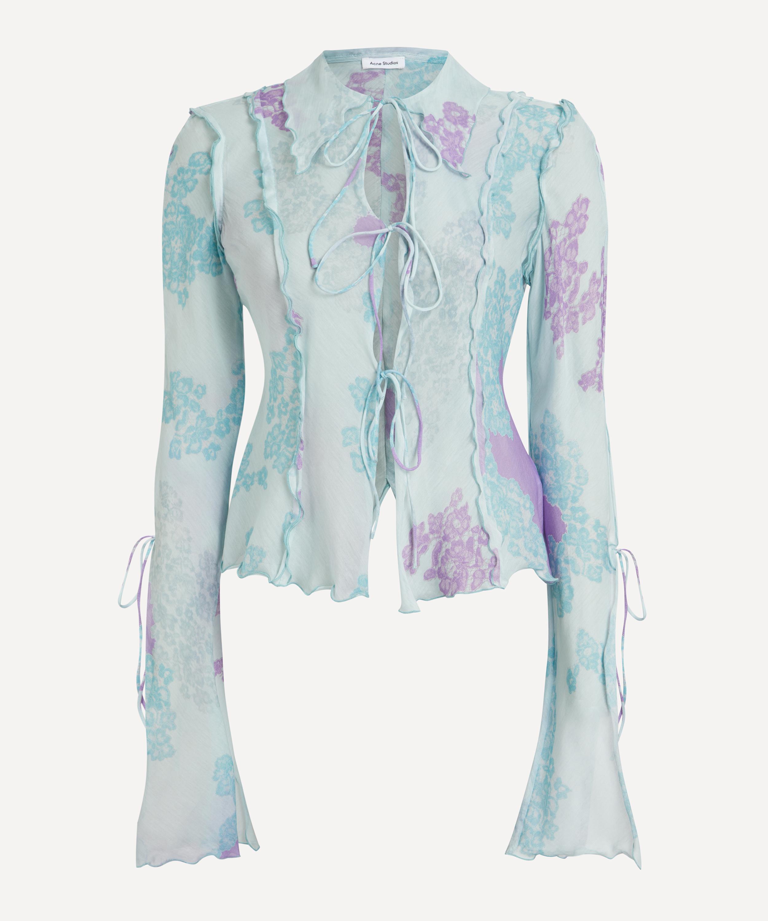 Acne Studios - Chiffon Printed Blouse