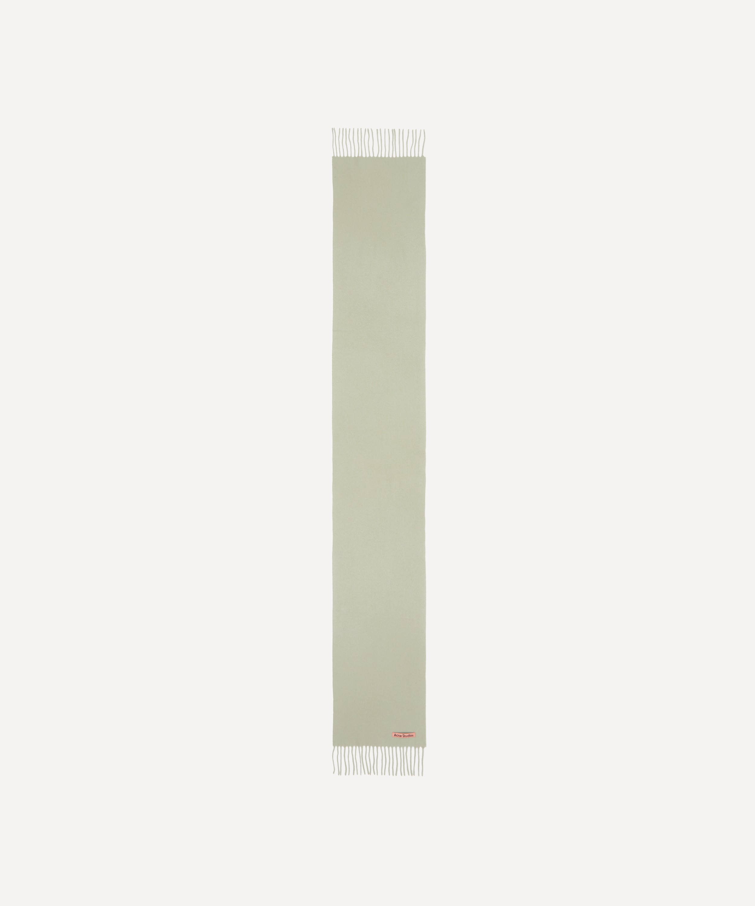 Acne Studios - Skinny Fringe Wool Scarf image number 1