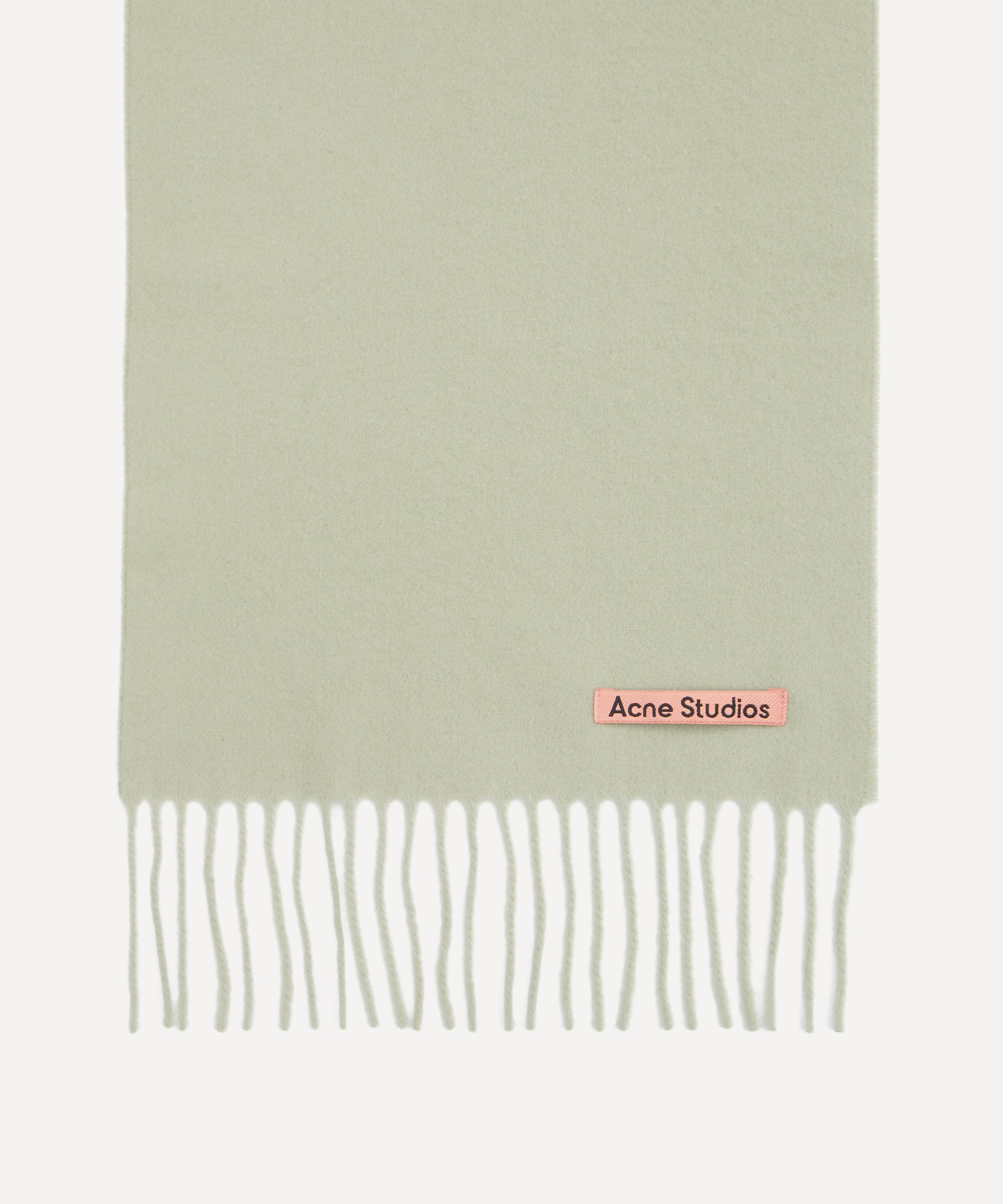 Acne Studios - Skinny Fringe Wool Scarf image number 2