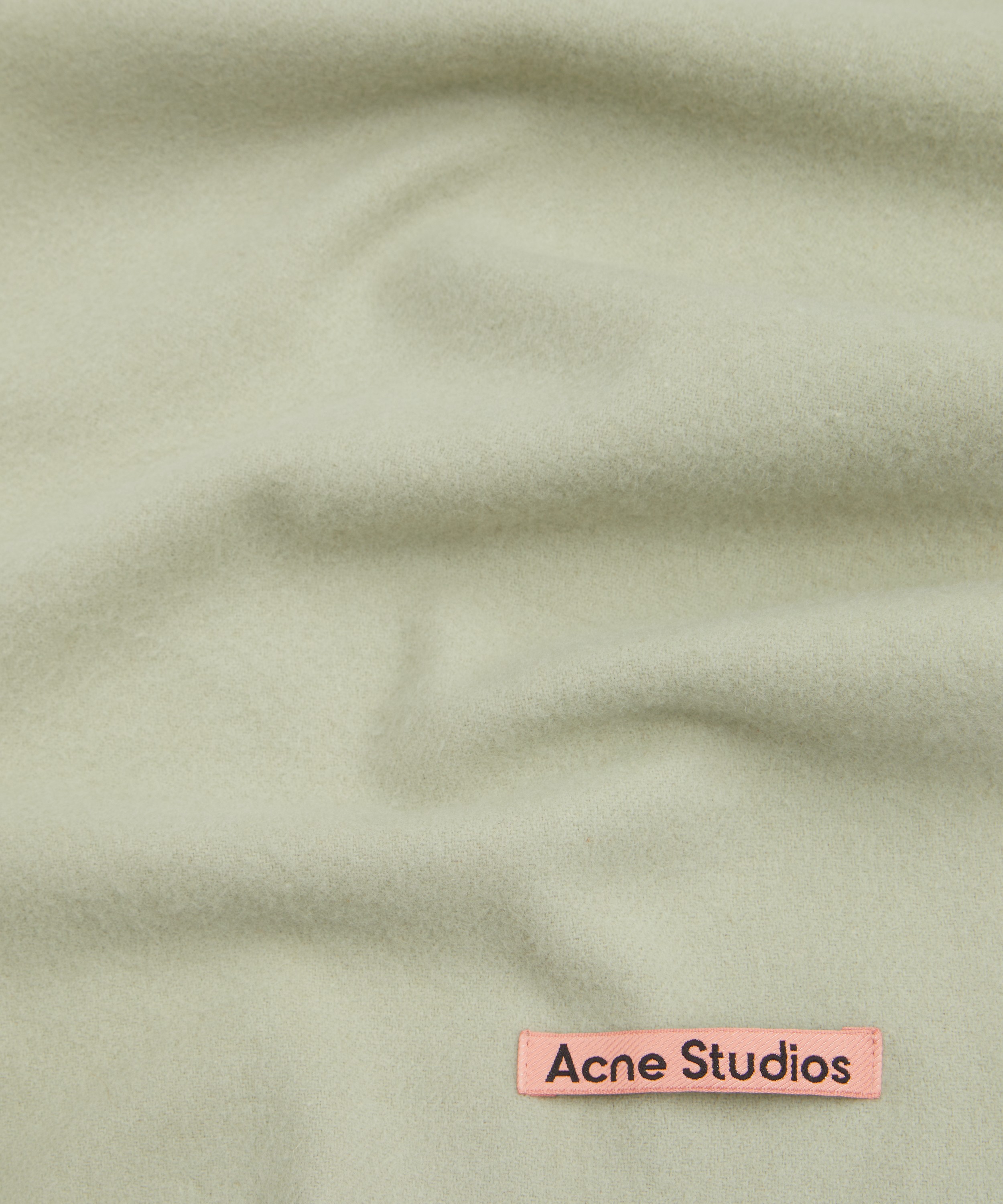 Acne Studios - Skinny Fringe Wool Scarf image number 3