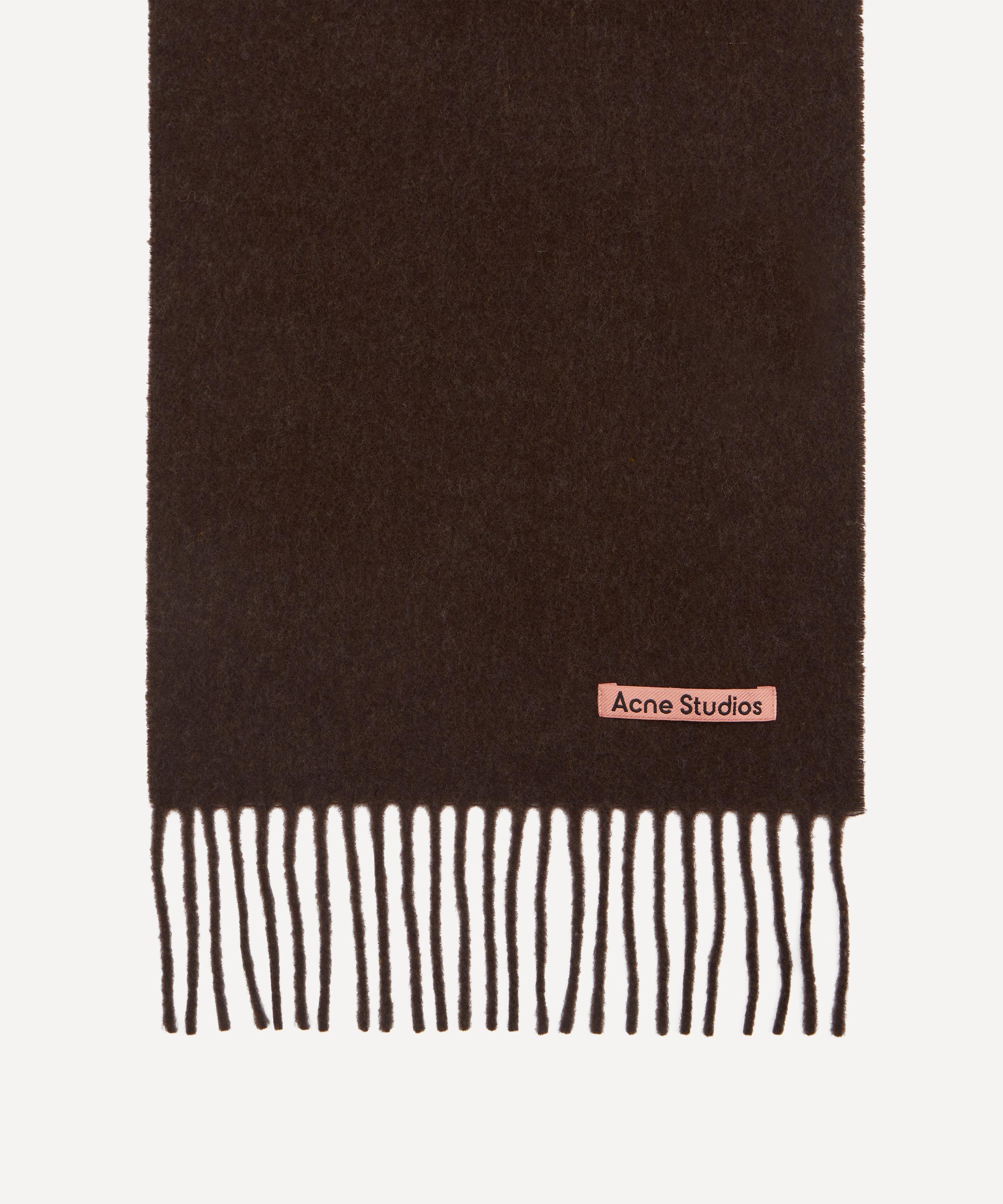 Acne Studios - Skinny Fringe Wool Scarf image number 2