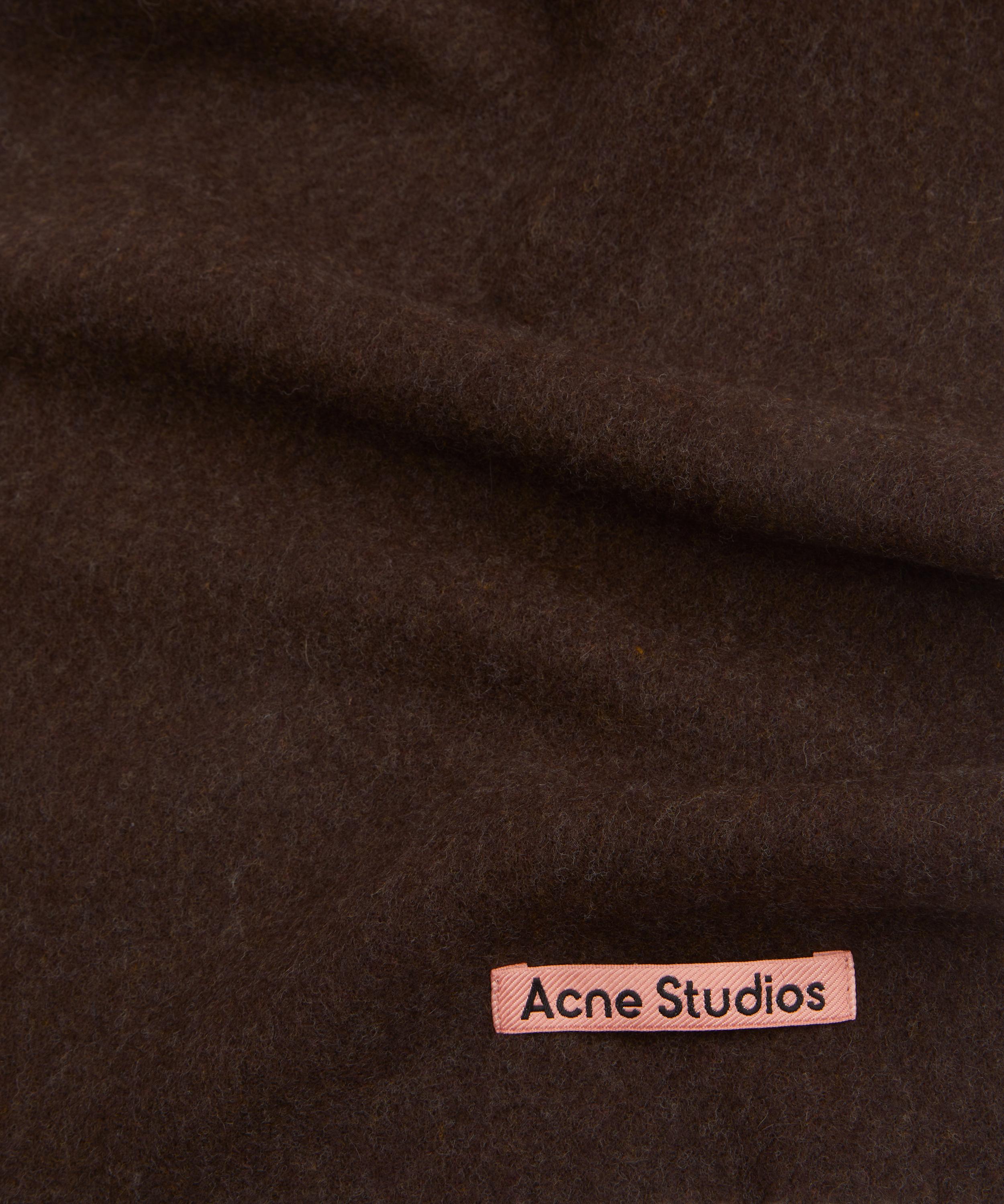 Acne Studios - Skinny Fringe Wool Scarf image number 3