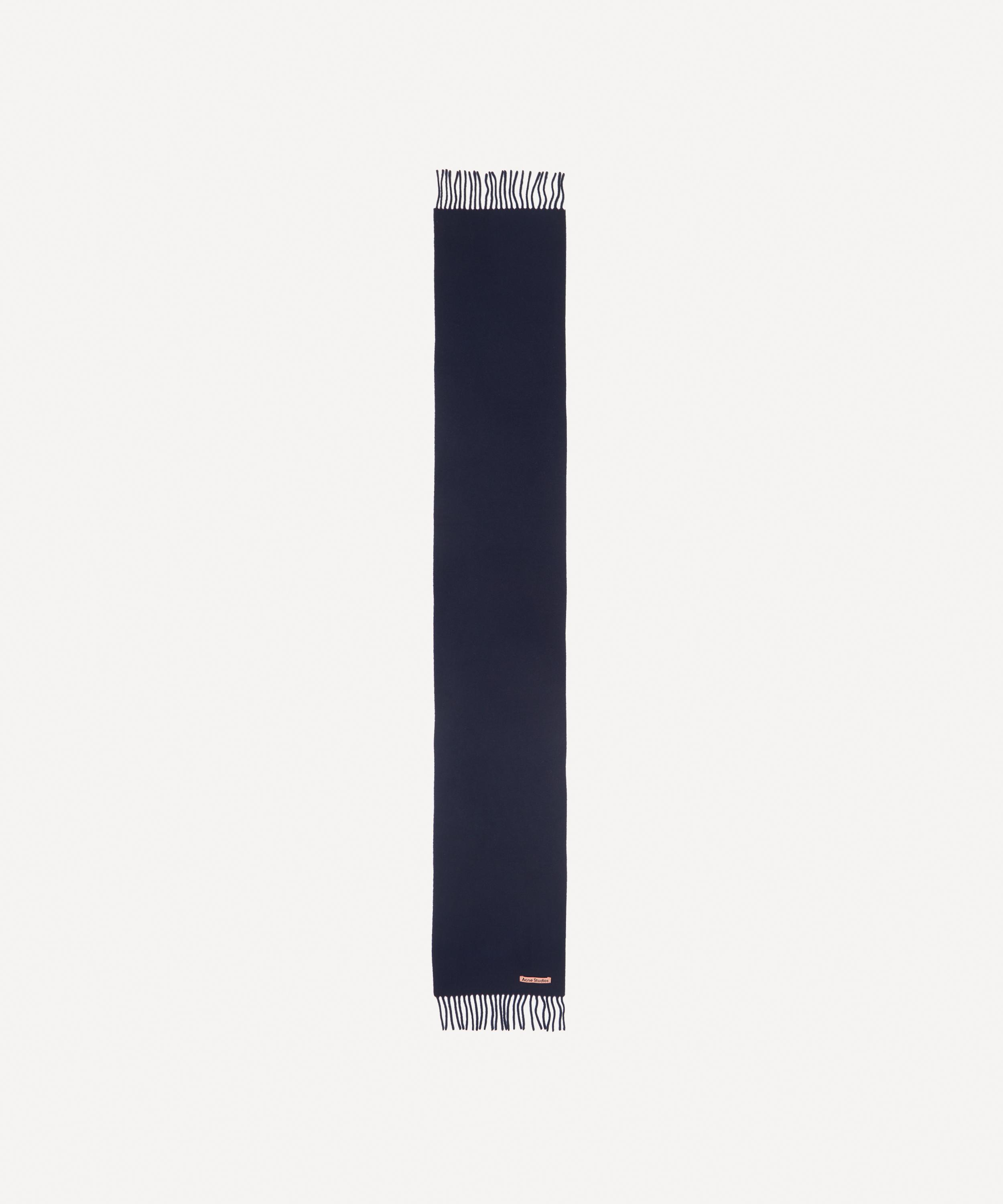 Acne Studios - Skinny Fringe Wool Scarf image number 0