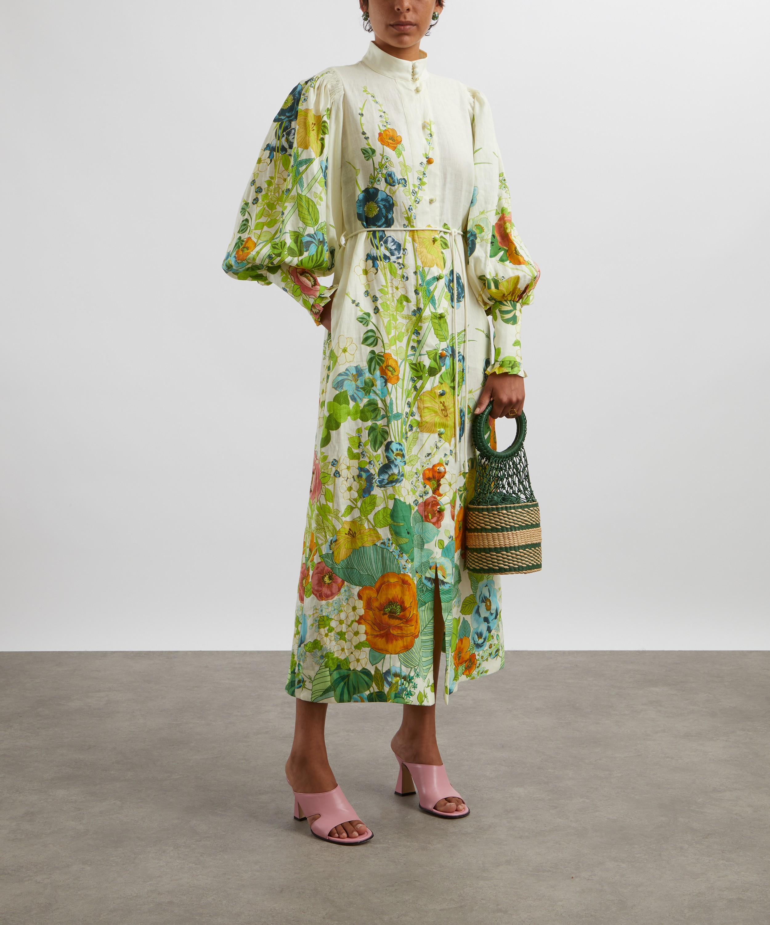 ALÉMAIS - Constance Linen Shirtdress image number 1