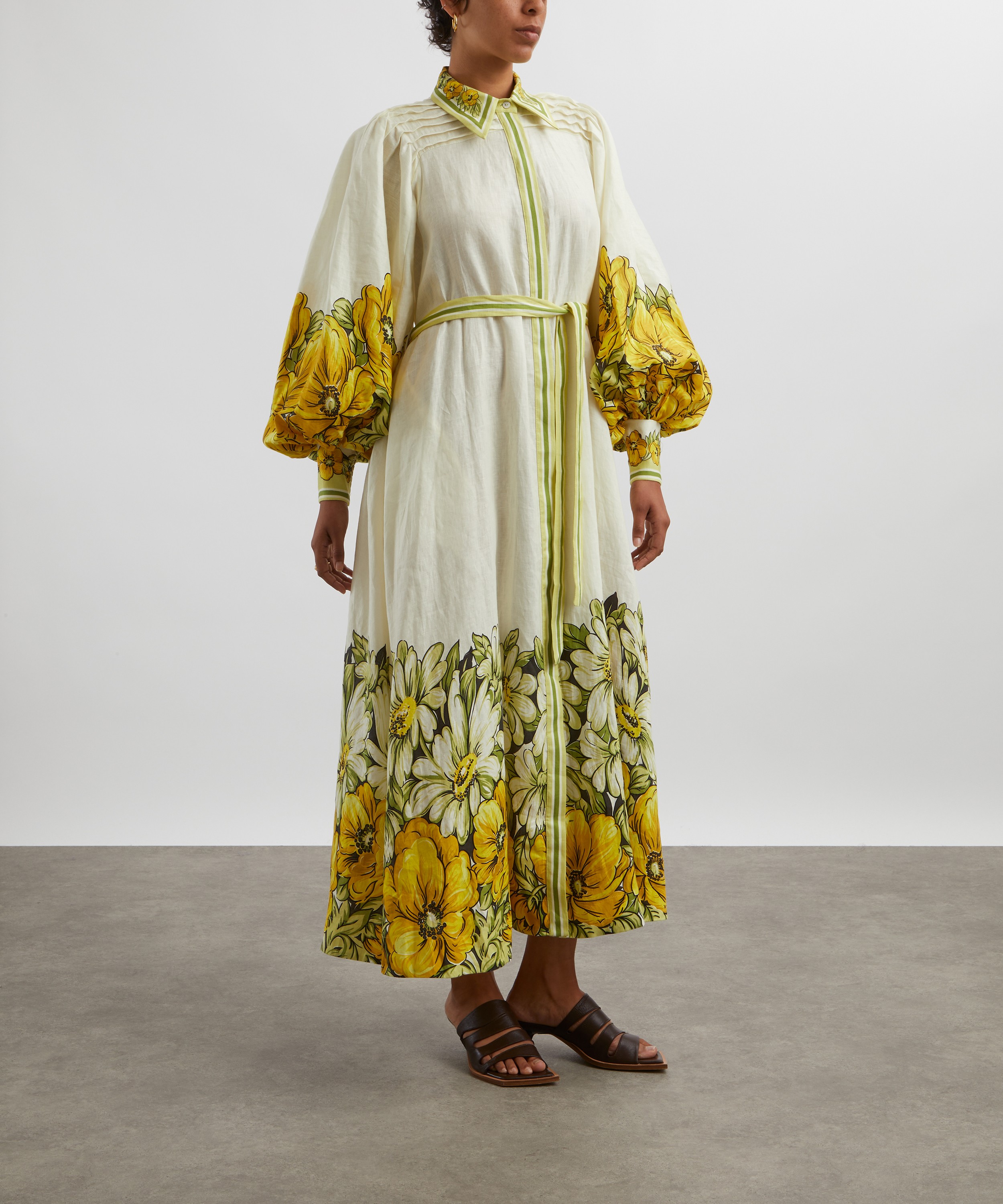 ALÉMAIS - Gisela Linen Shirtdress image number 2