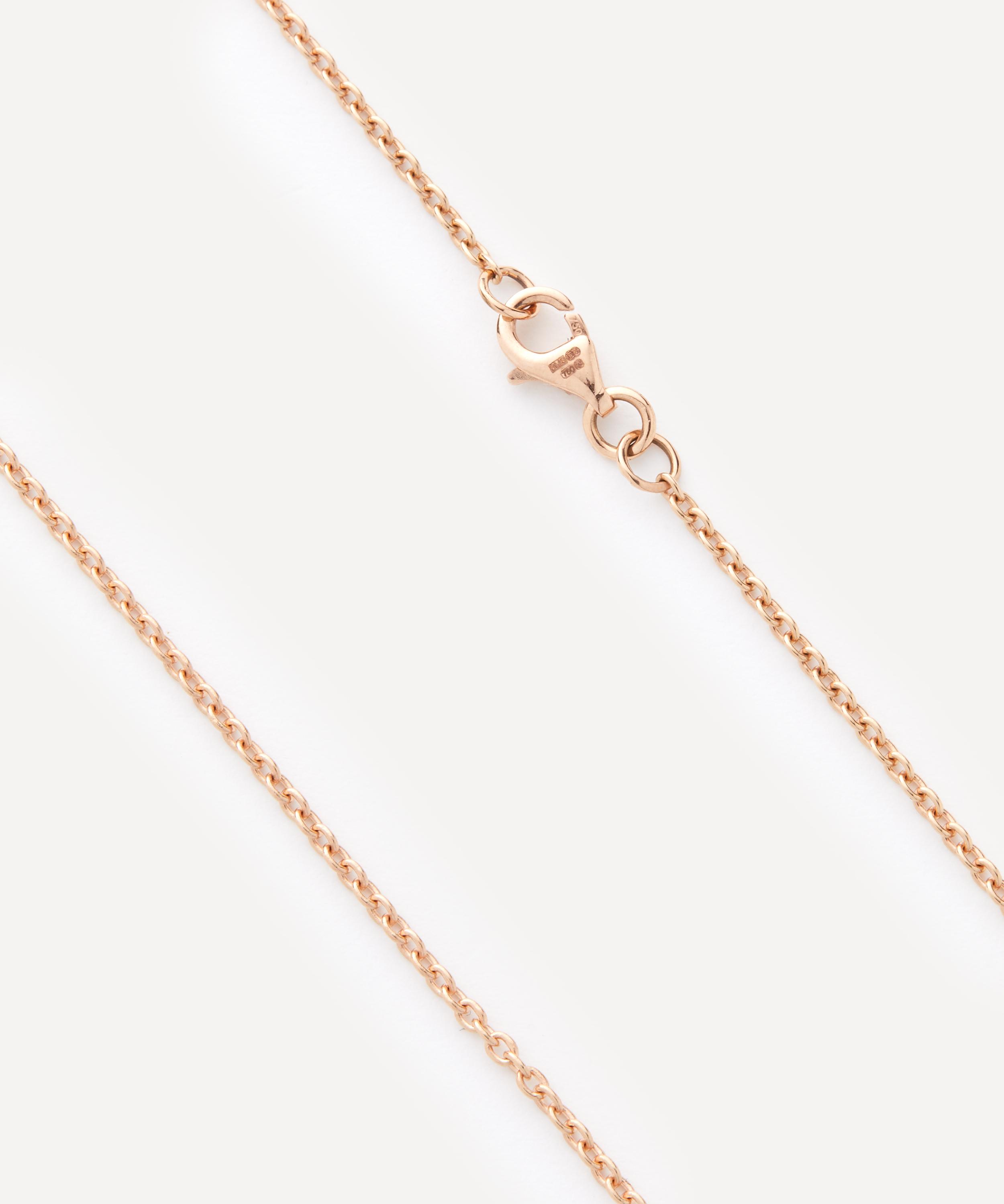 Selim Mouzannar - 18ct Rose Gold Simple Link Chain Necklace image number 1