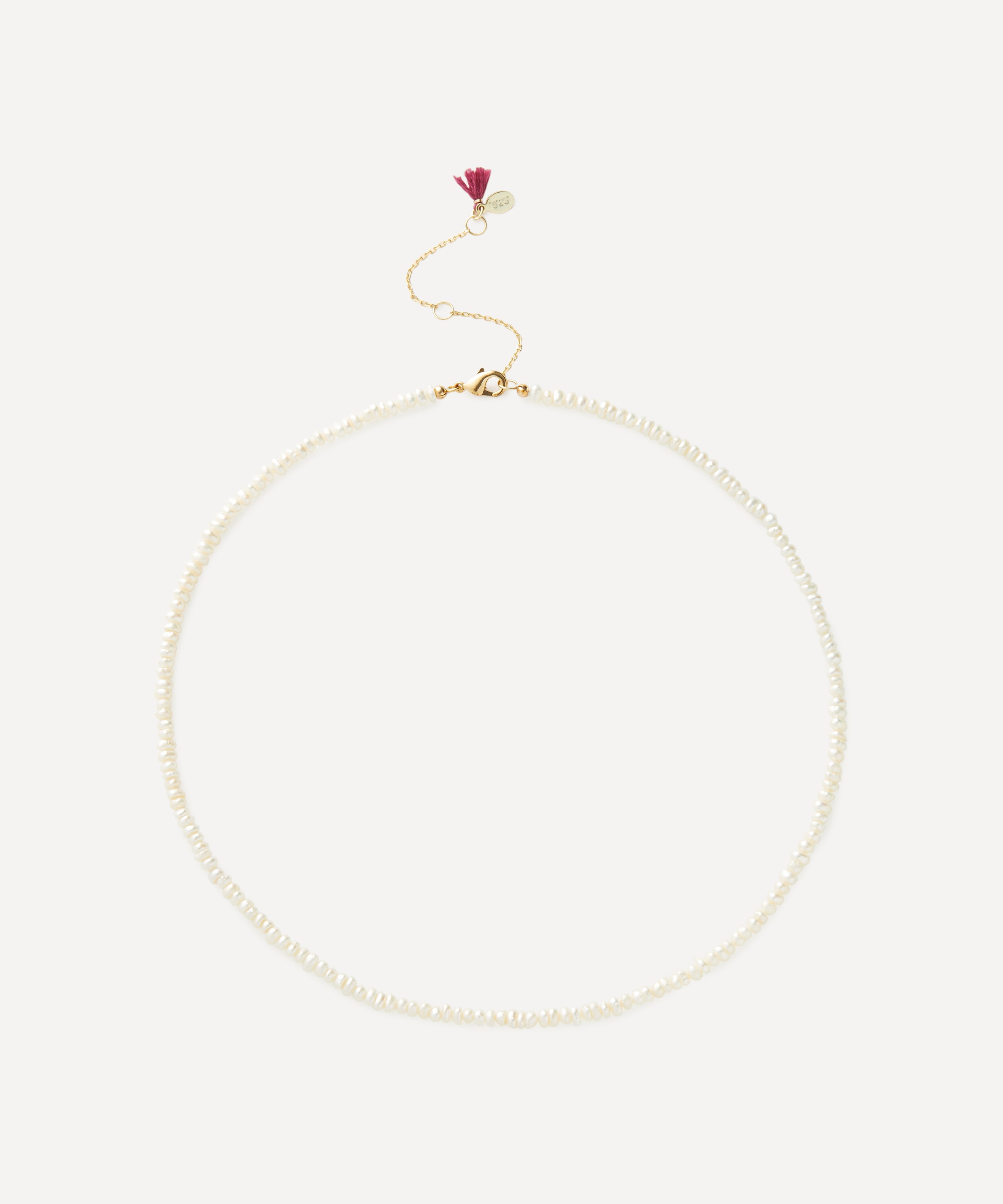 SHASHI - 14ct Gold-Plated Aisha Pearl Wrap Necklace image number 0