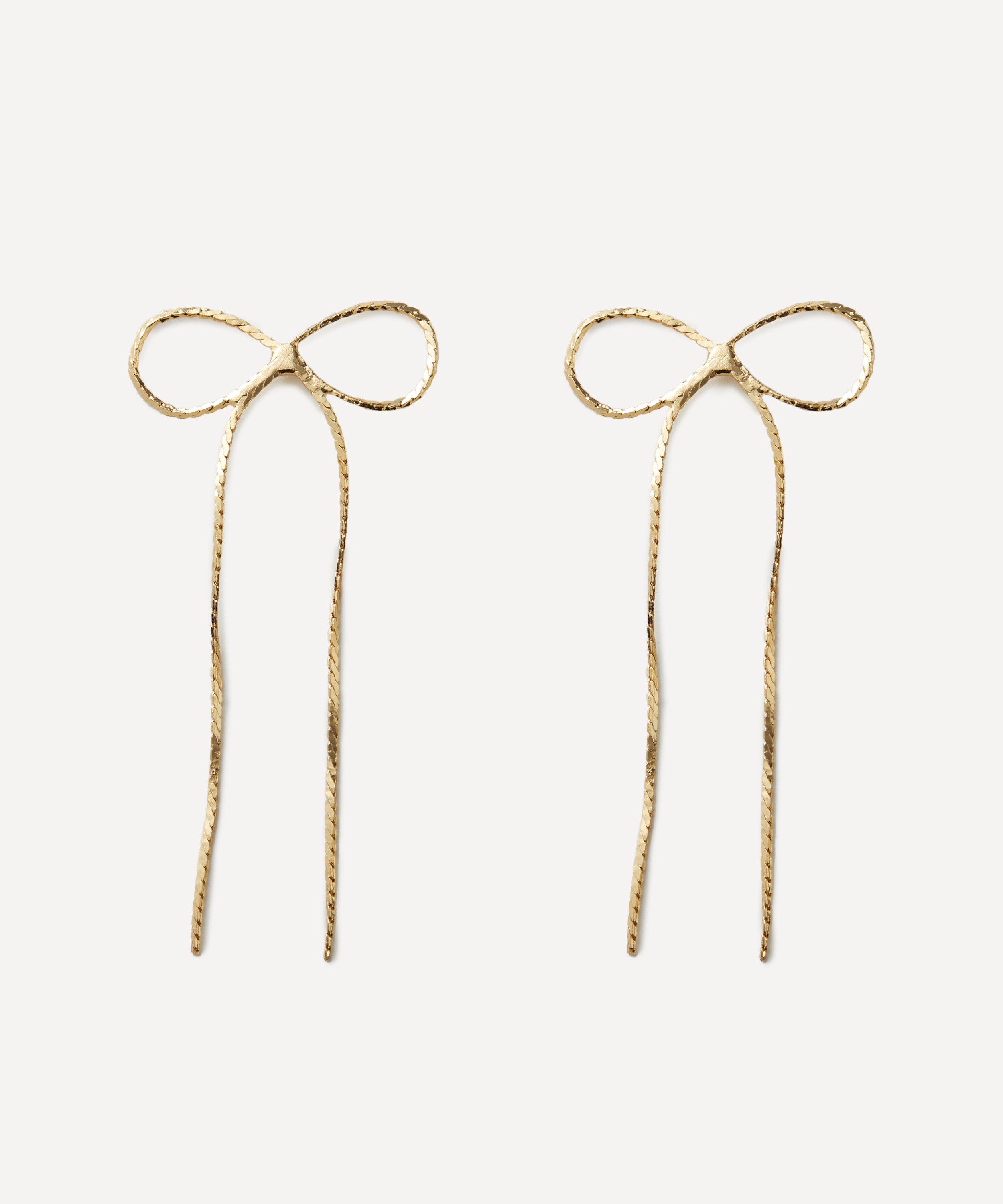 SHASHI - 14ct Gold-Plated Kate Stud Earrings