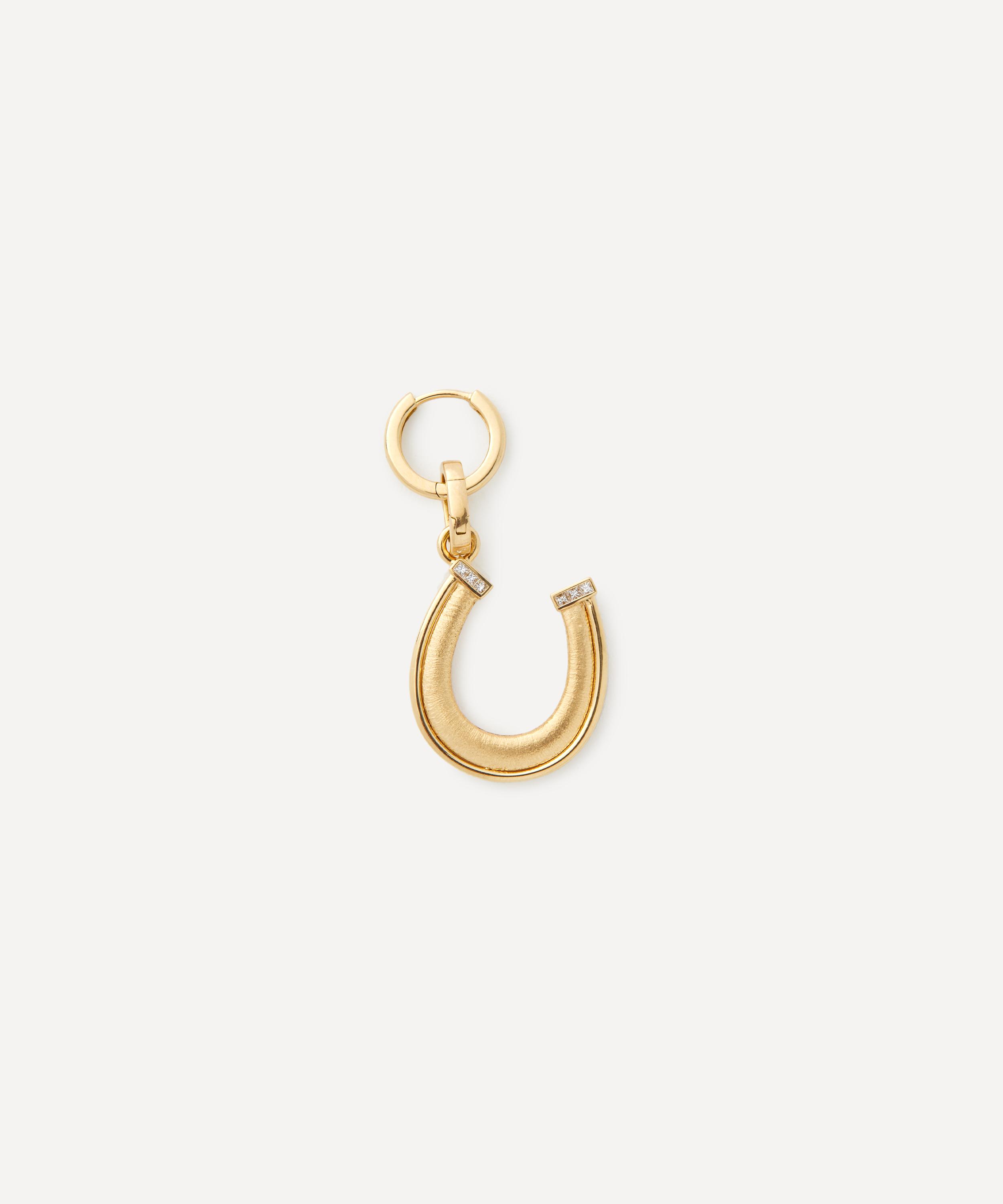 Marie Lichtenberg - 18ct Gold Horseshoe Charm image number 0