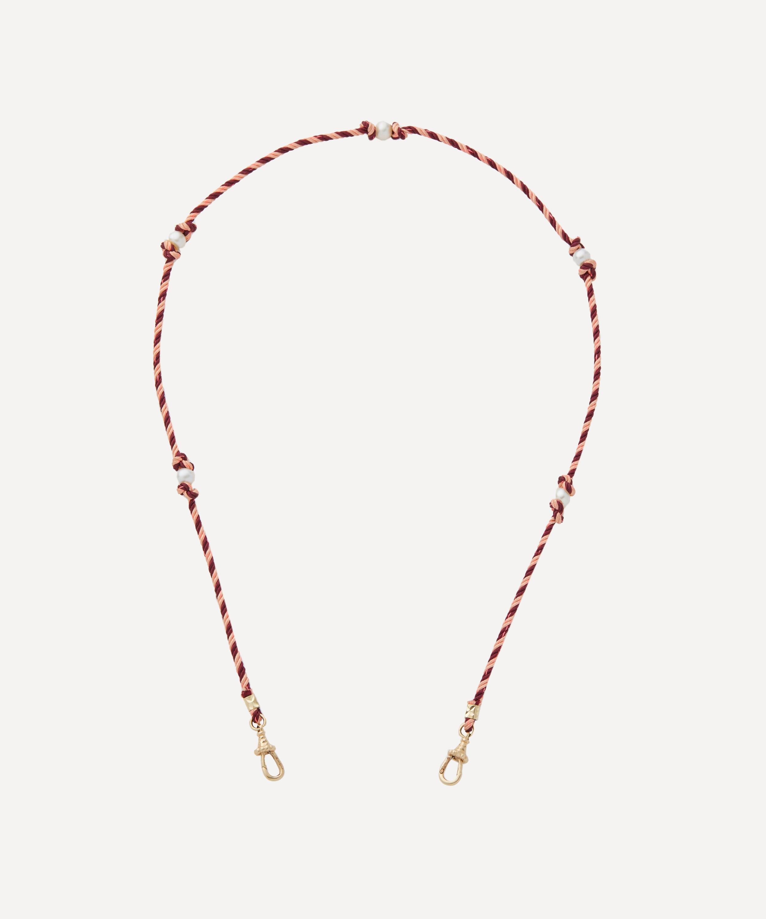 Marie Lichtenberg - 14ct Gold Mauli Thread Necklace