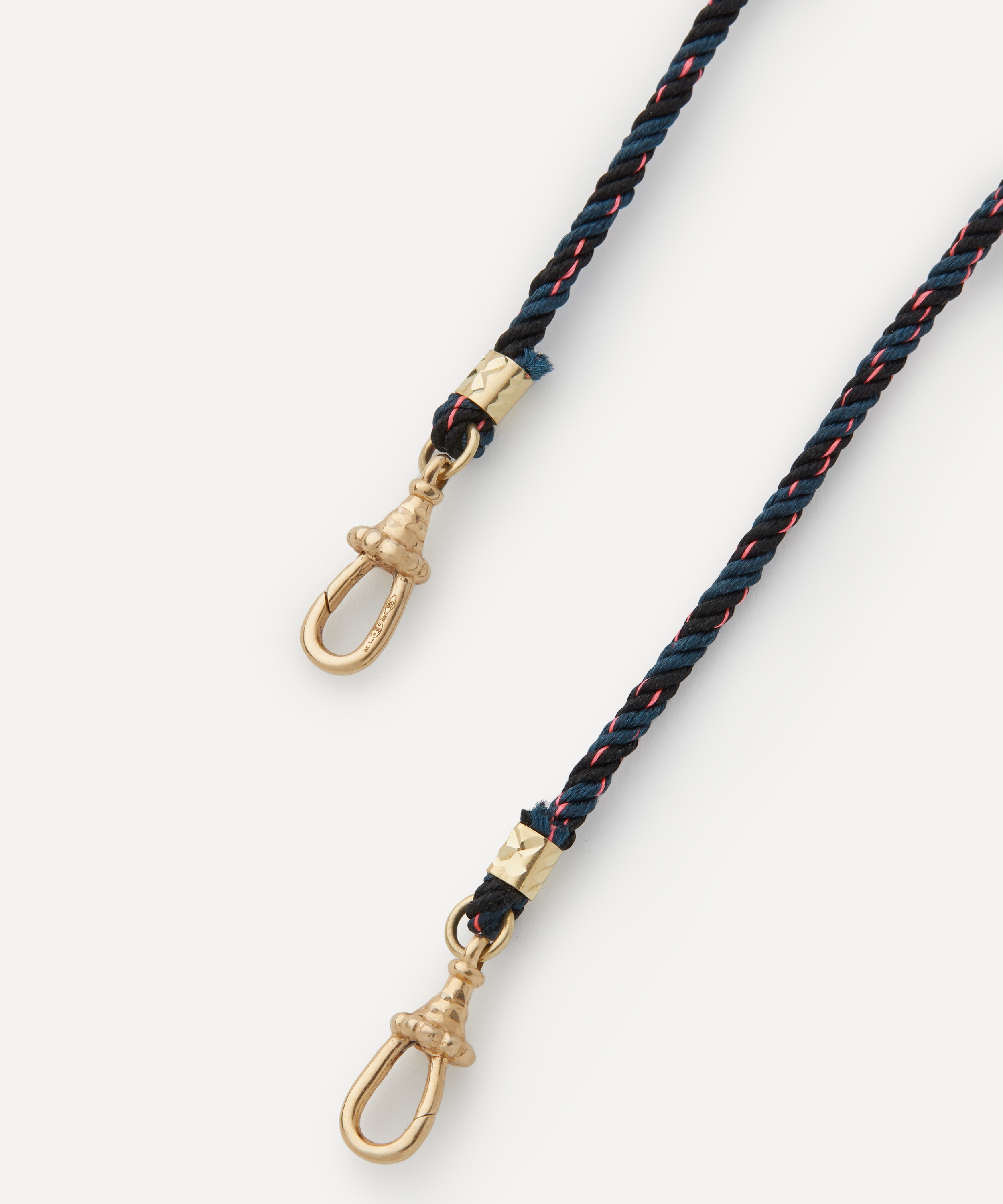 Marie Lichtenberg - 18ct Gold Mauli Thread Necklace image number 2