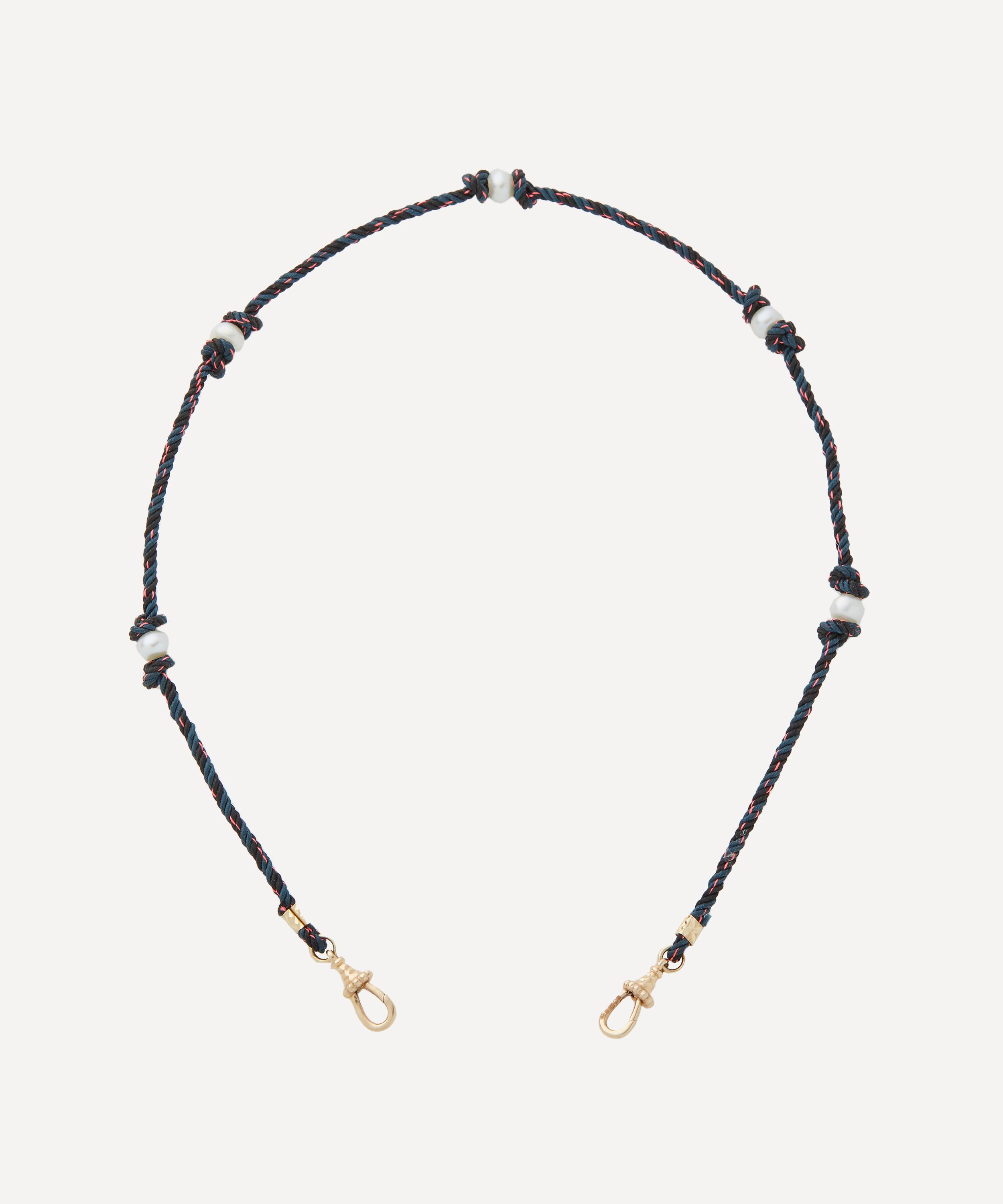 Marie Lichtenberg - 18ct Gold Mauli Thread Necklace image number 0