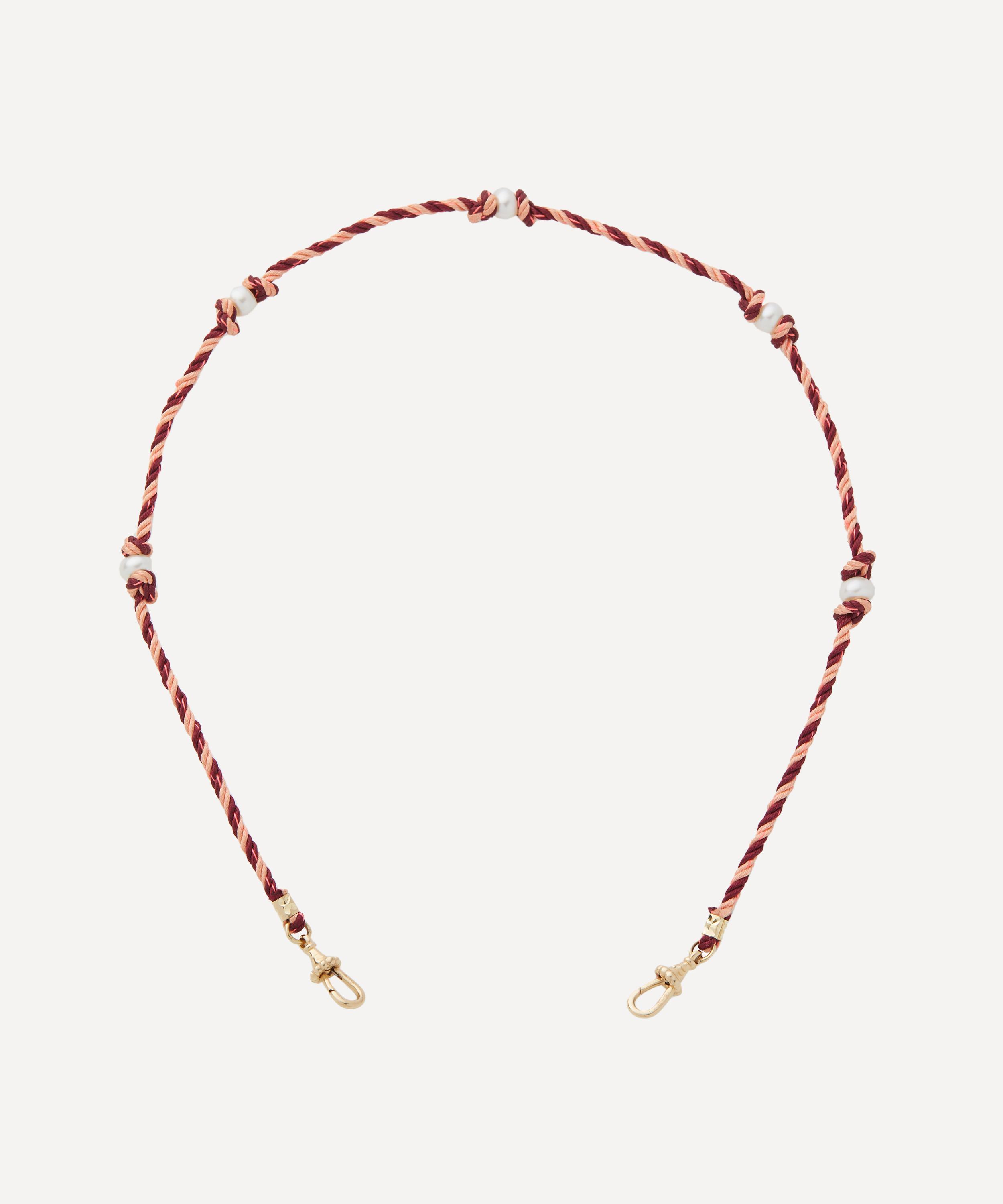 Marie Lichtenberg - 14ct Gold Mauli Thread Necklace