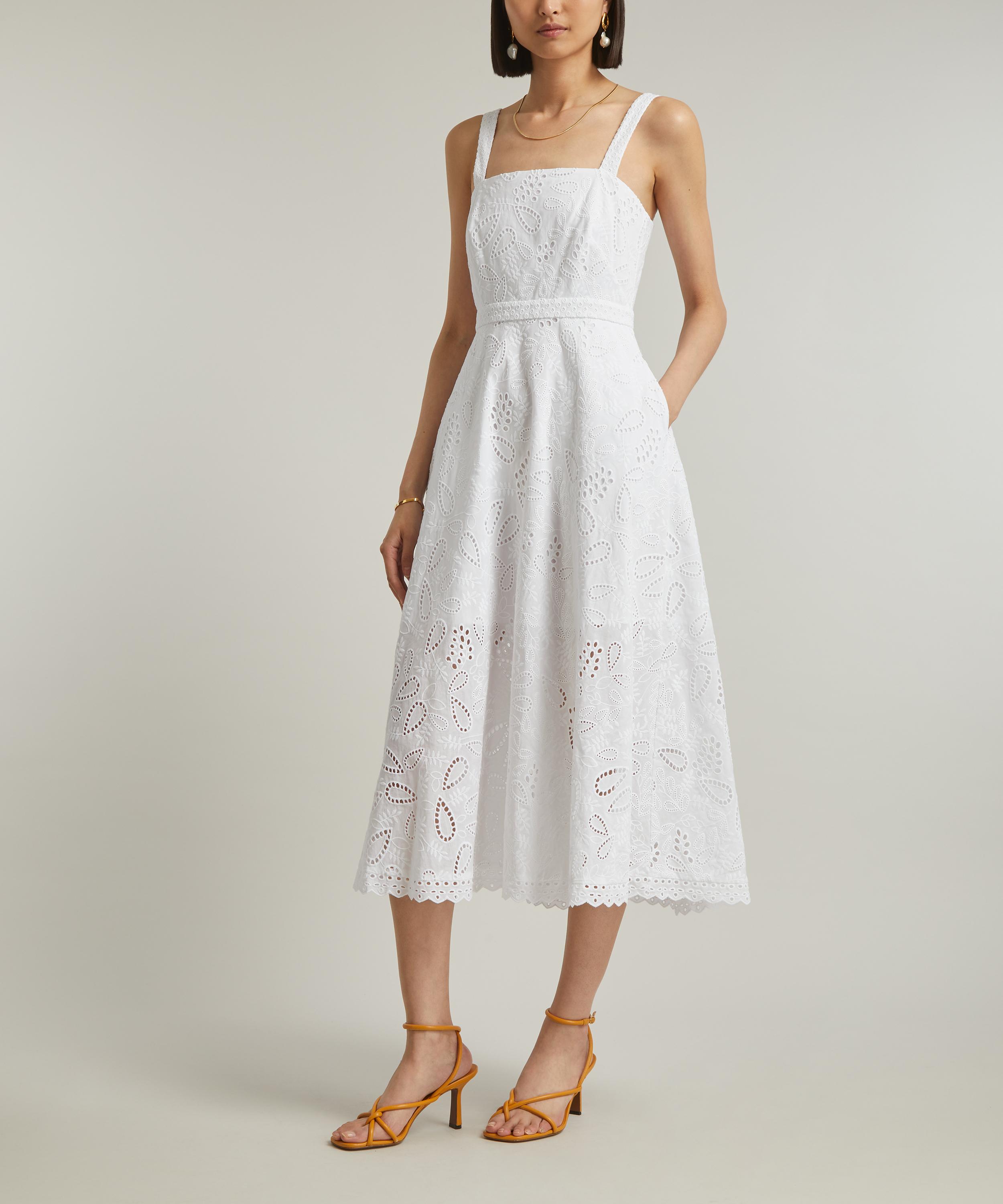 Saloni - Aubrey C Broderie Anglaise Sundress image number 2