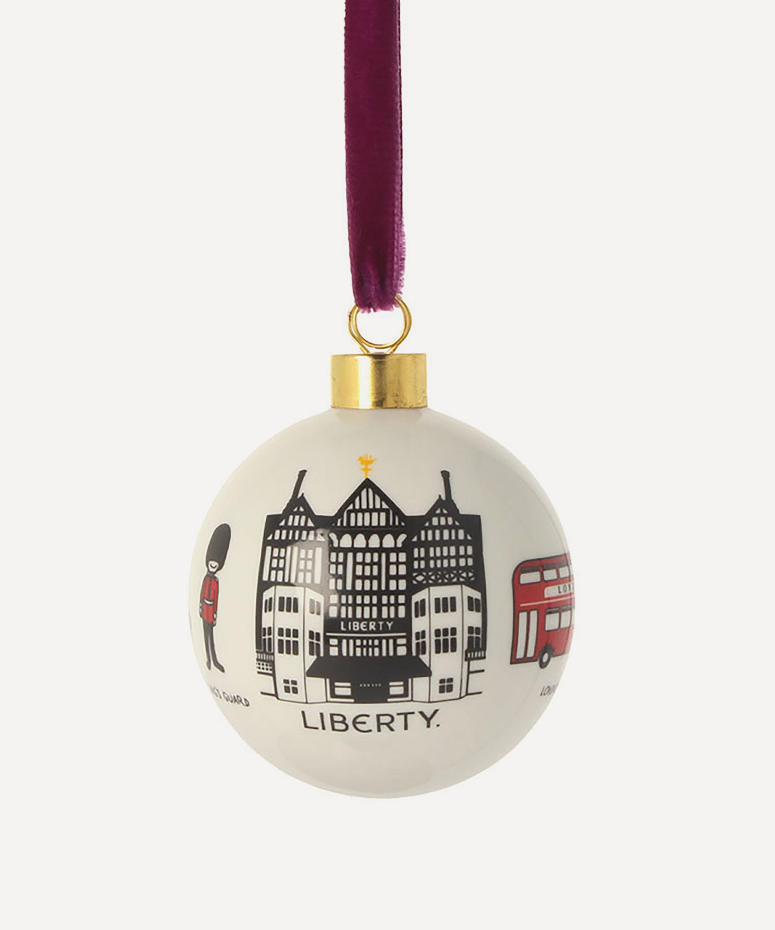 Christmas - Liberty London Landmarks With Date Bauble image number 0