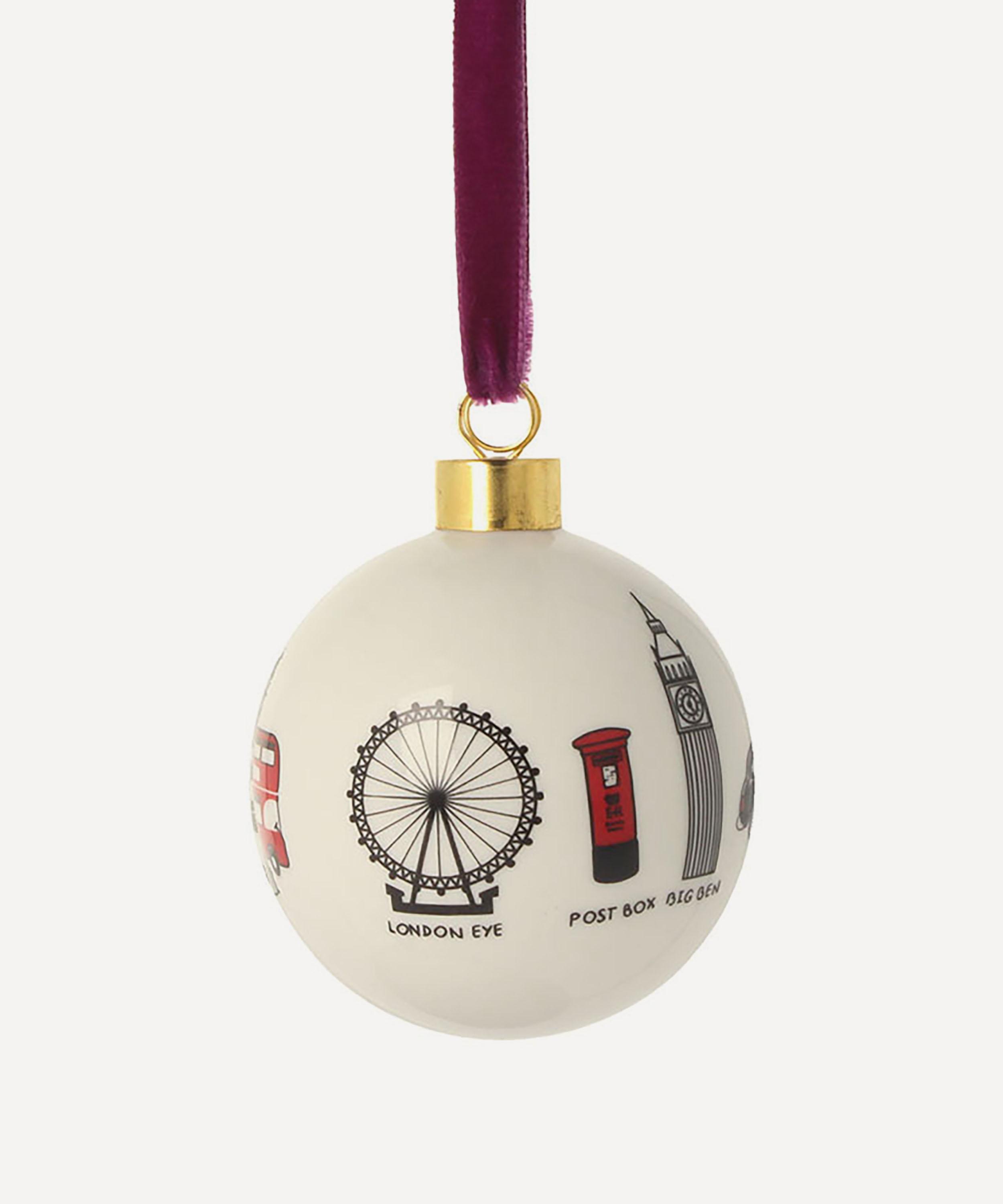 Christmas - Liberty London Landmarks With Date Bauble image number 2