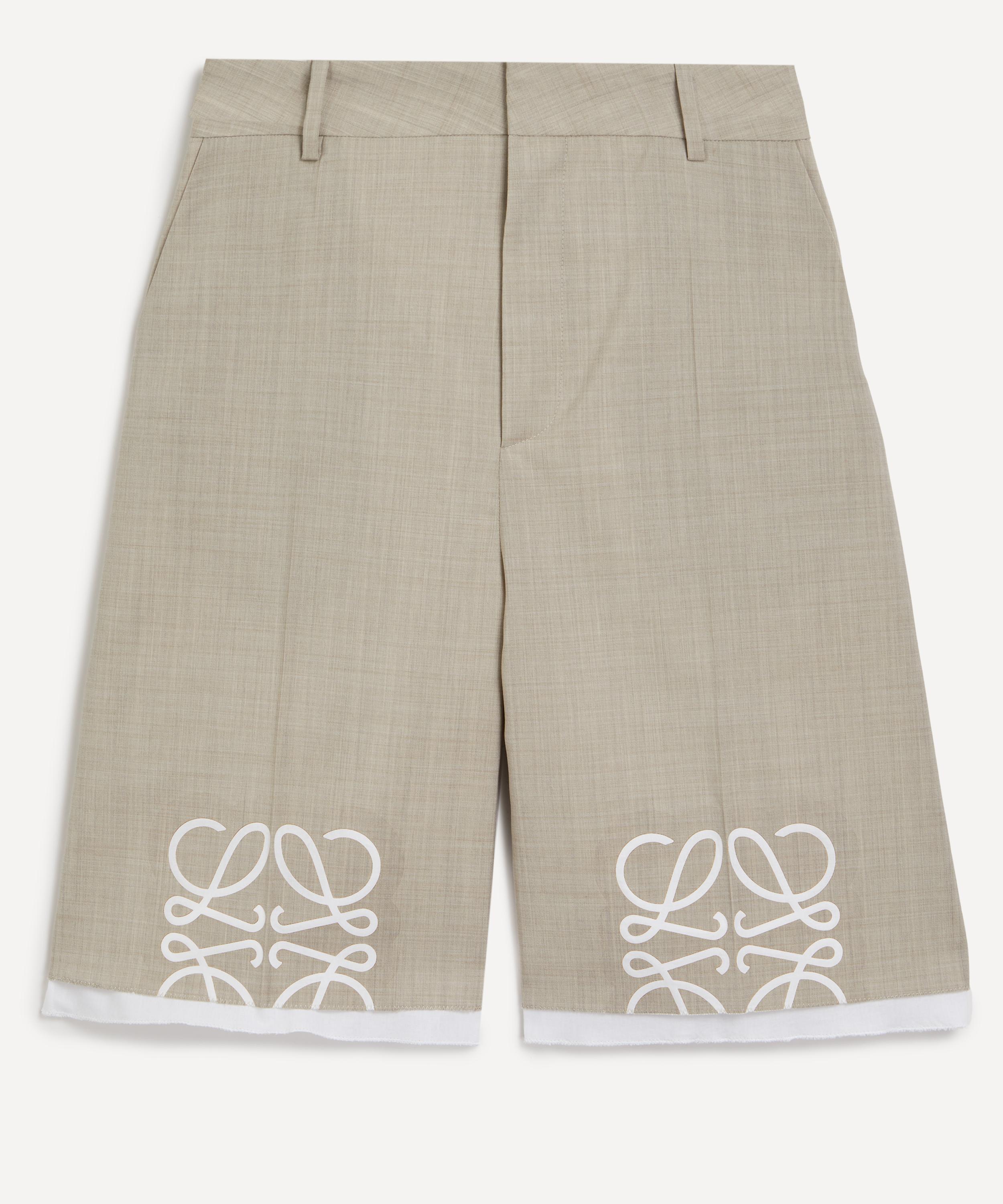 Loewe - Anagram Wool Shorts image number 0