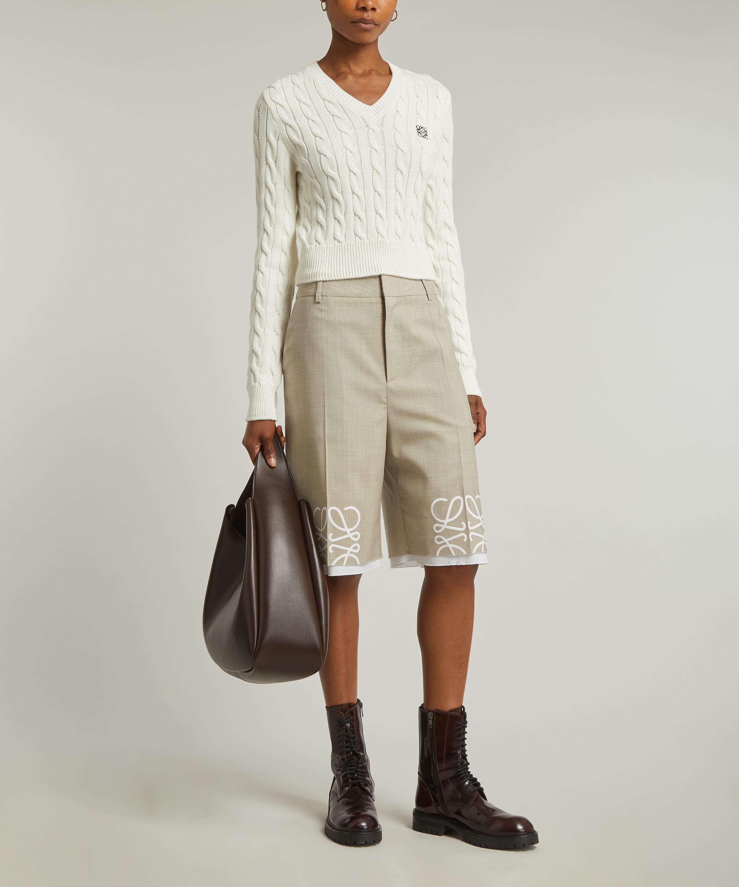 Loewe - Anagram Wool Shorts image number 1