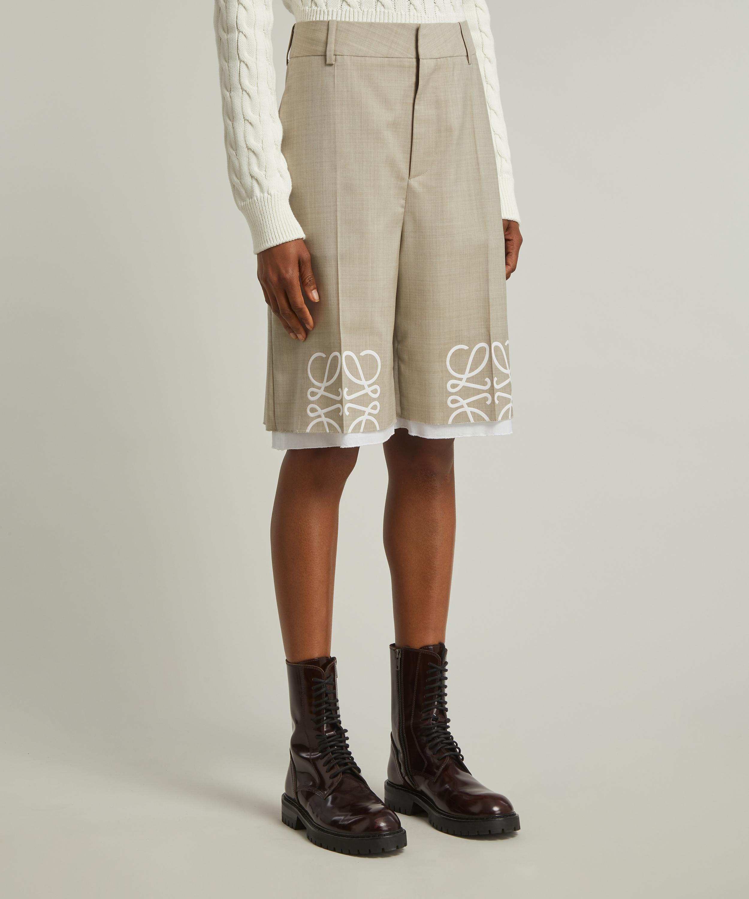 Loewe - Anagram Wool Shorts image number 2