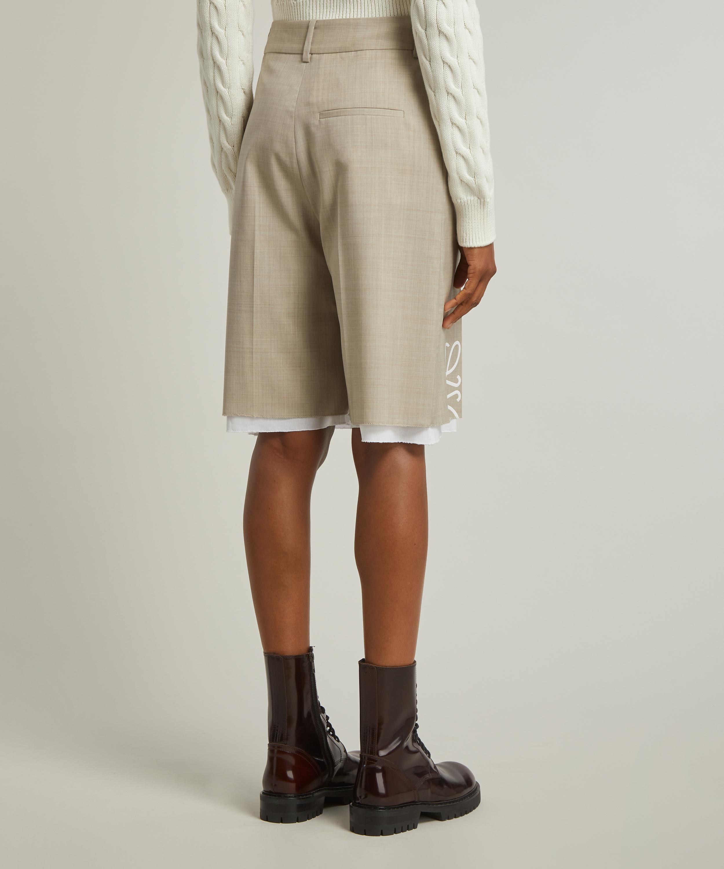 Loewe - Anagram Wool Shorts image number 3