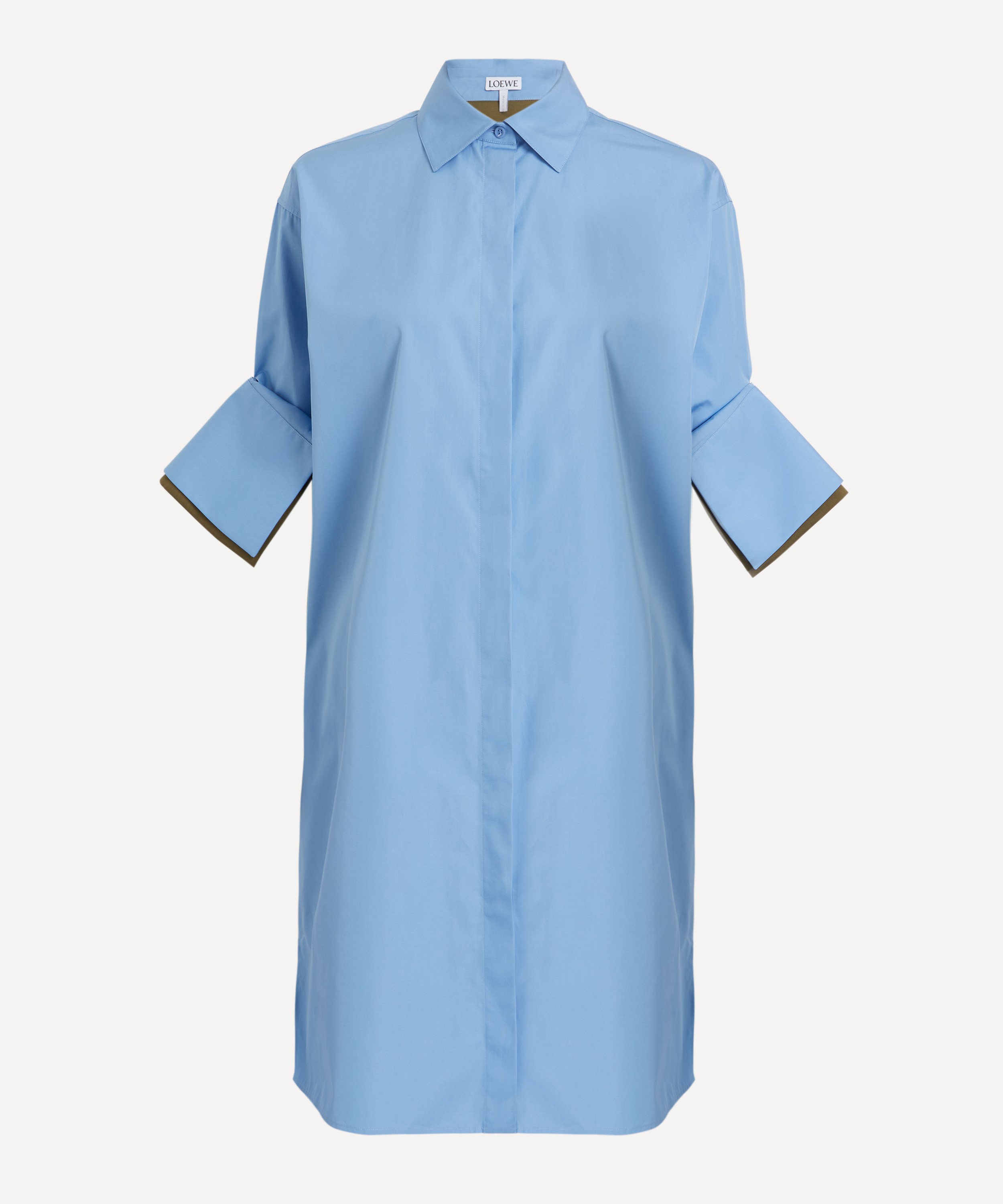 Loewe - Turn-Up Shirt Dress image number 0