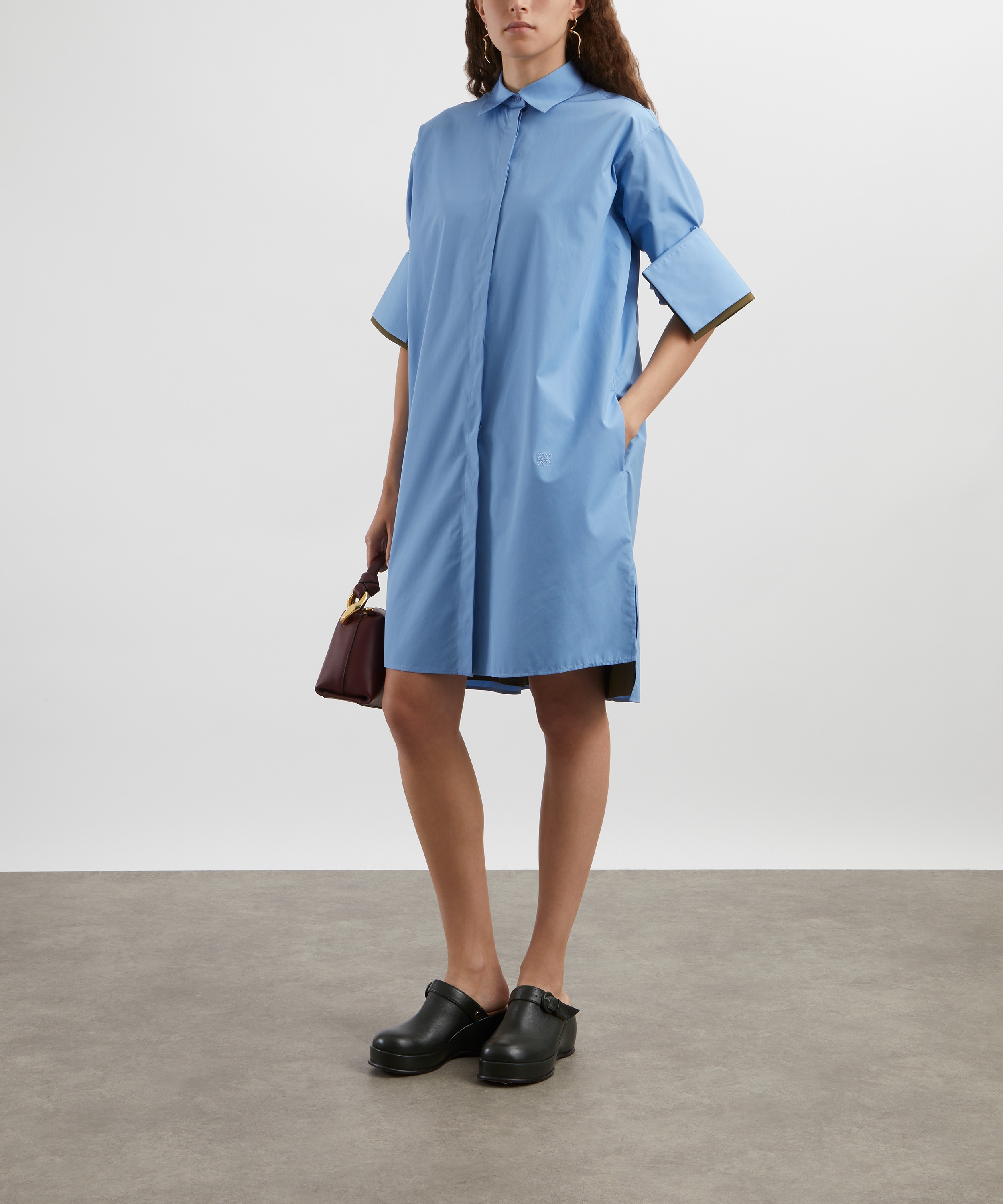 Loewe - Turn-Up Shirt Dress image number 1