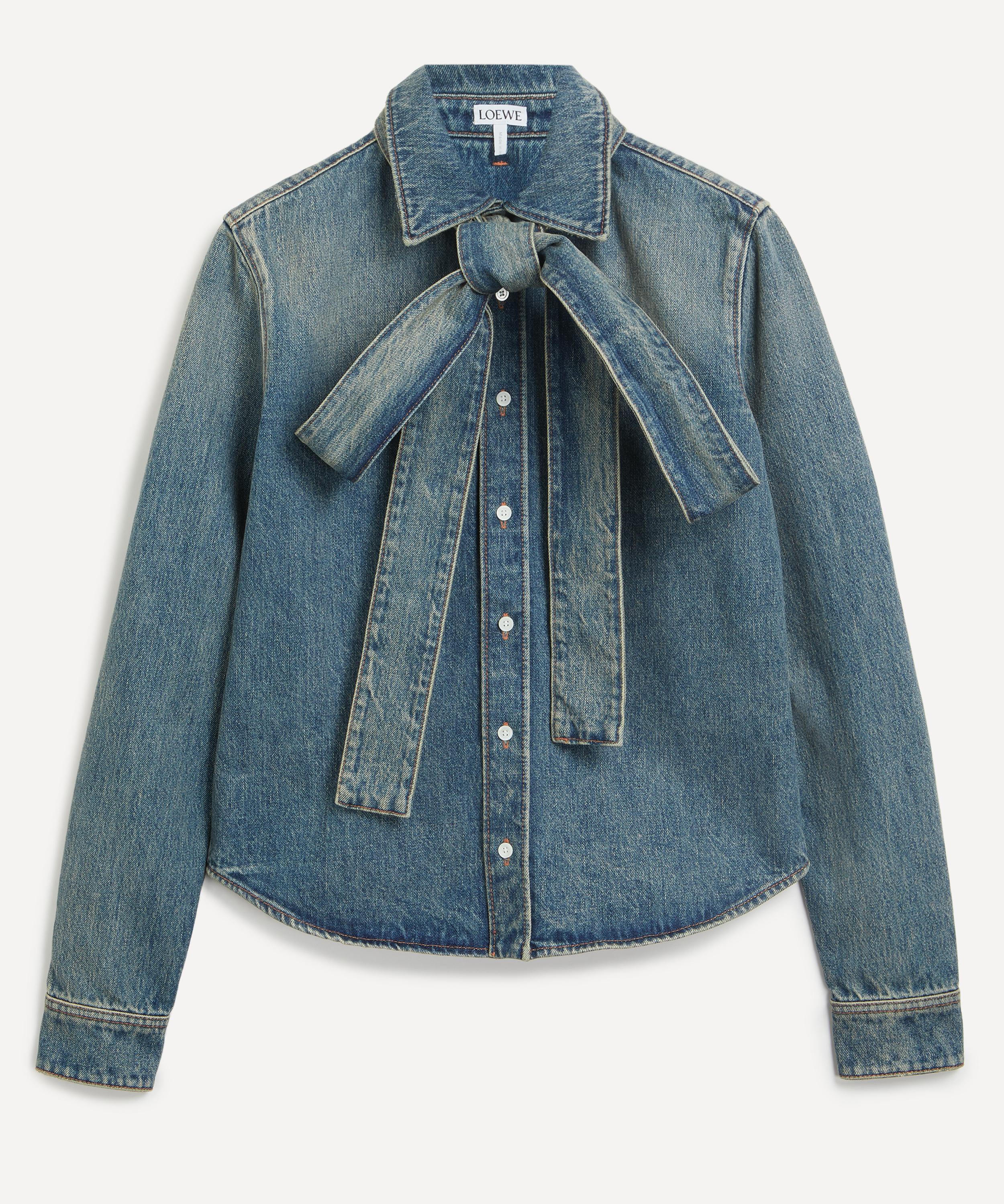 Loewe - Denim Bow Shirt image number 0