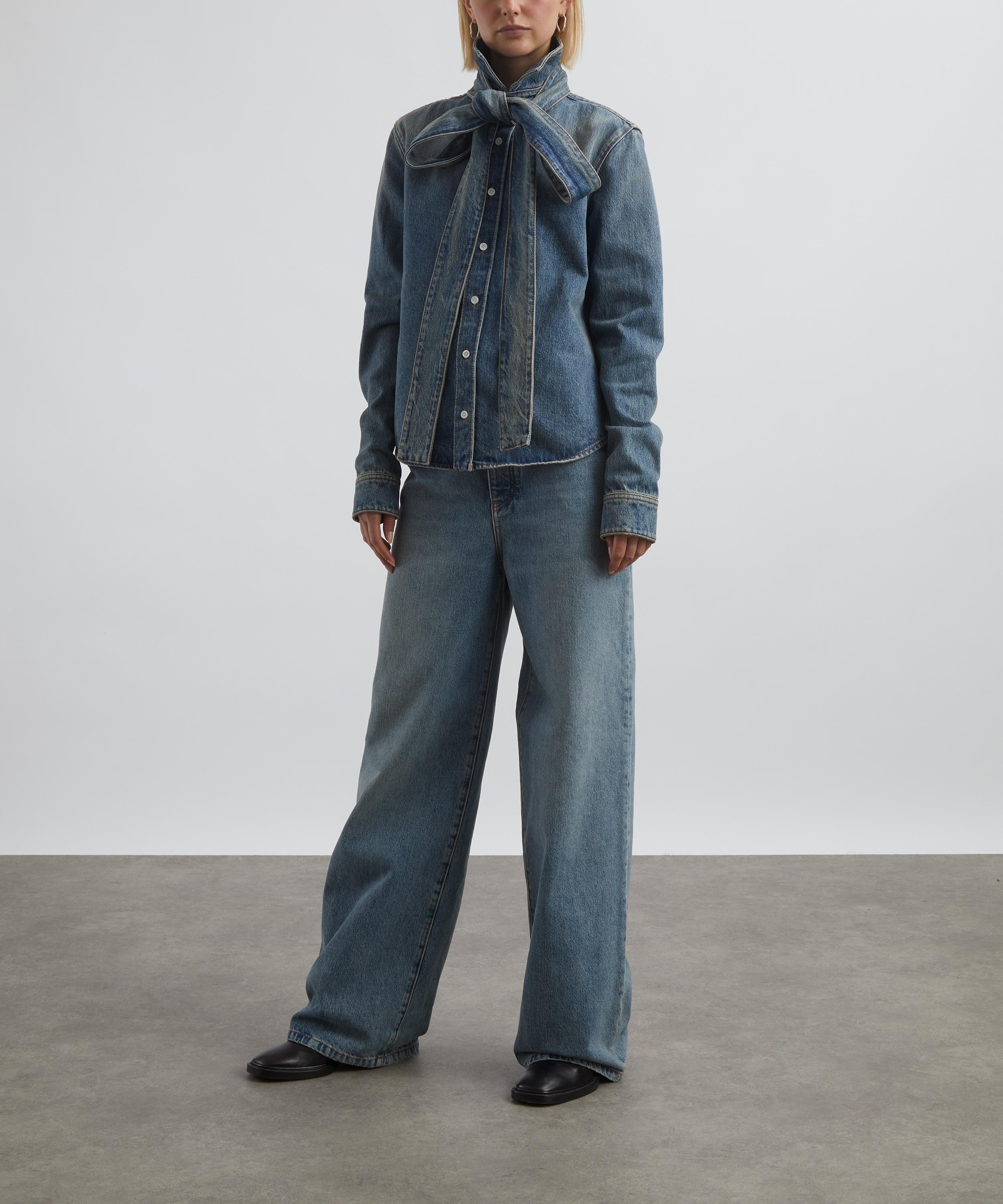 Loewe - Denim Bow Shirt image number 1