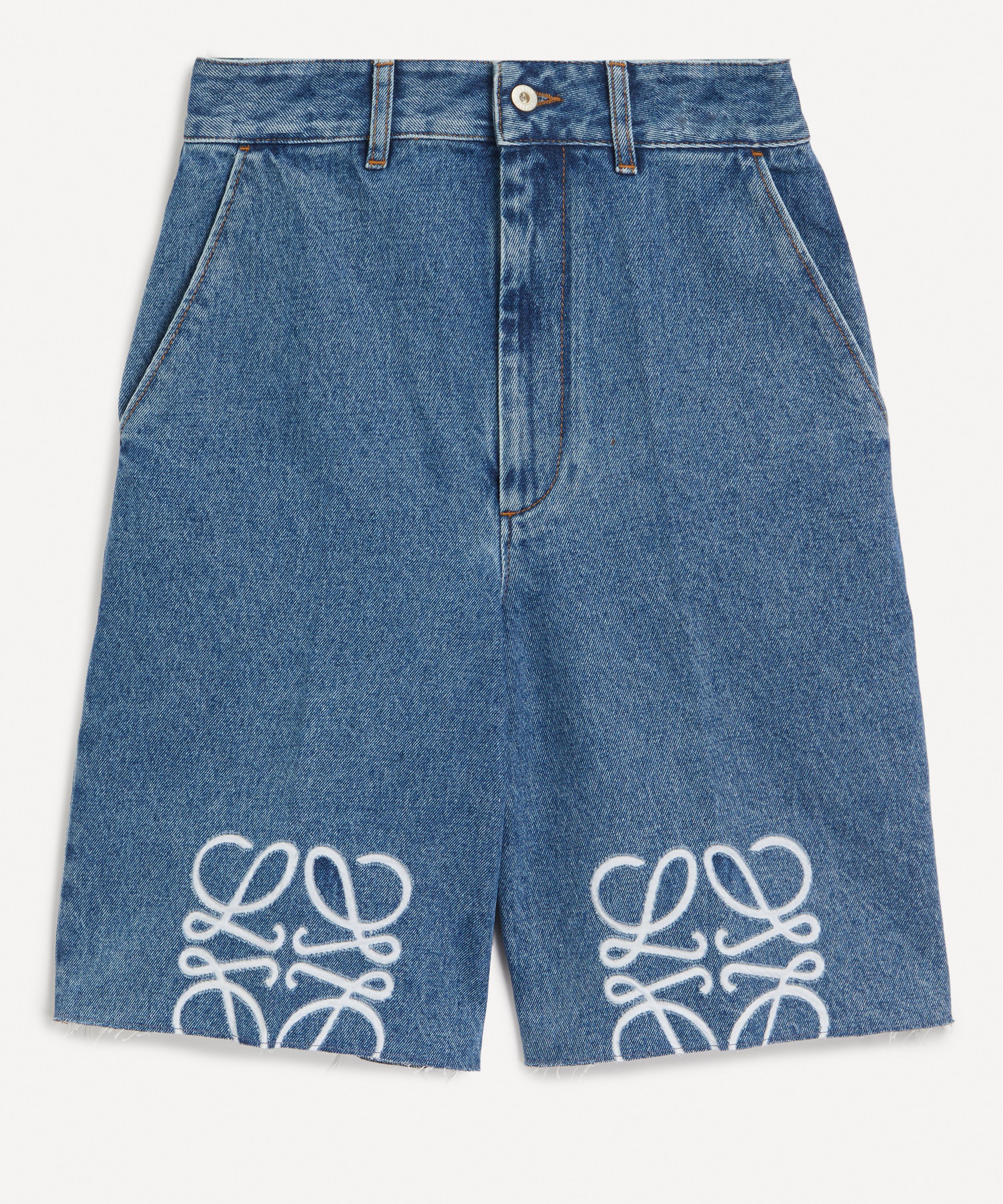 Loewe - Anagram Denim Shorts image number 0