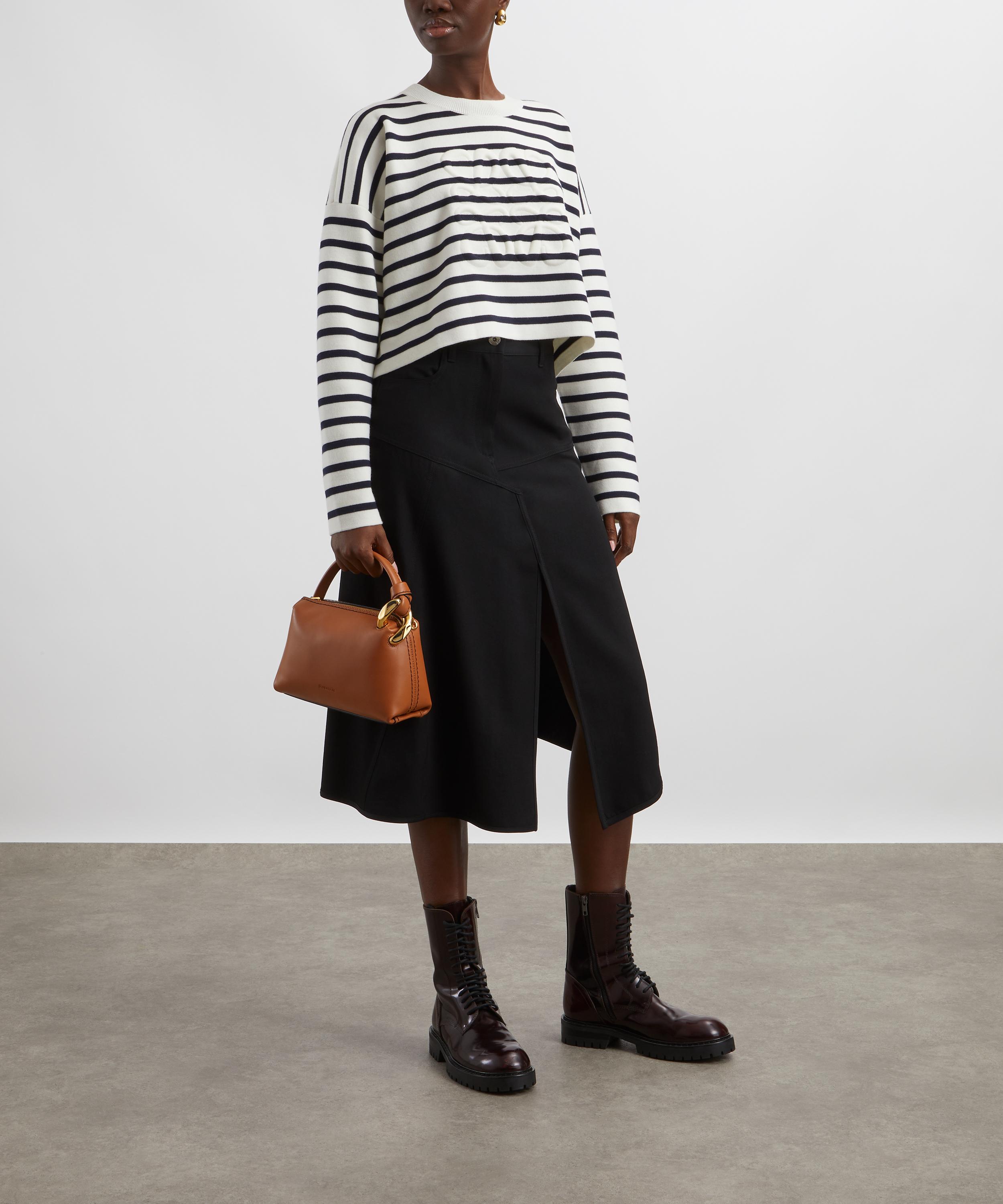 Loewe - Striped Anagram Wool Sweater image number 1